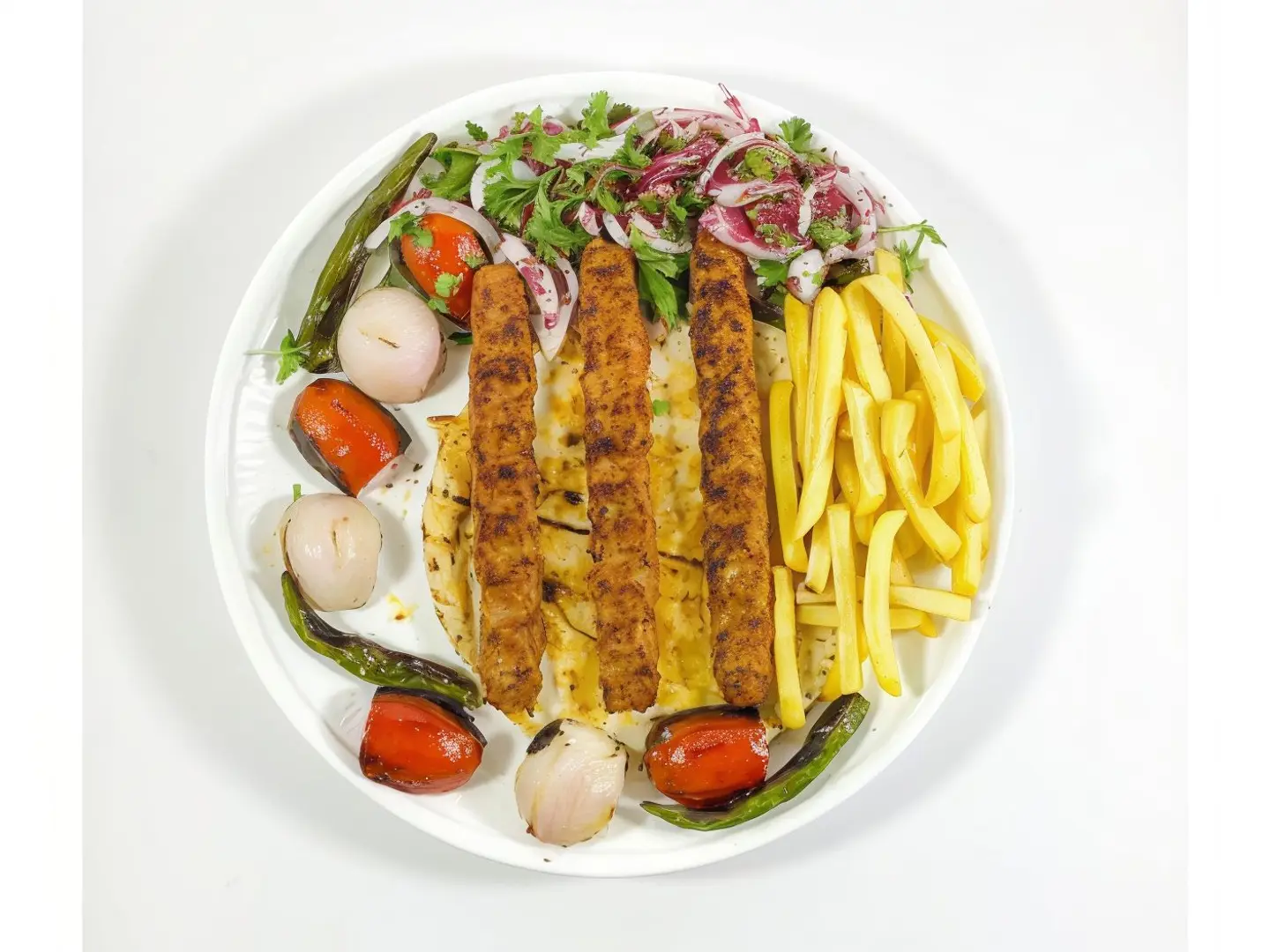 Chicken Kebab For One Person