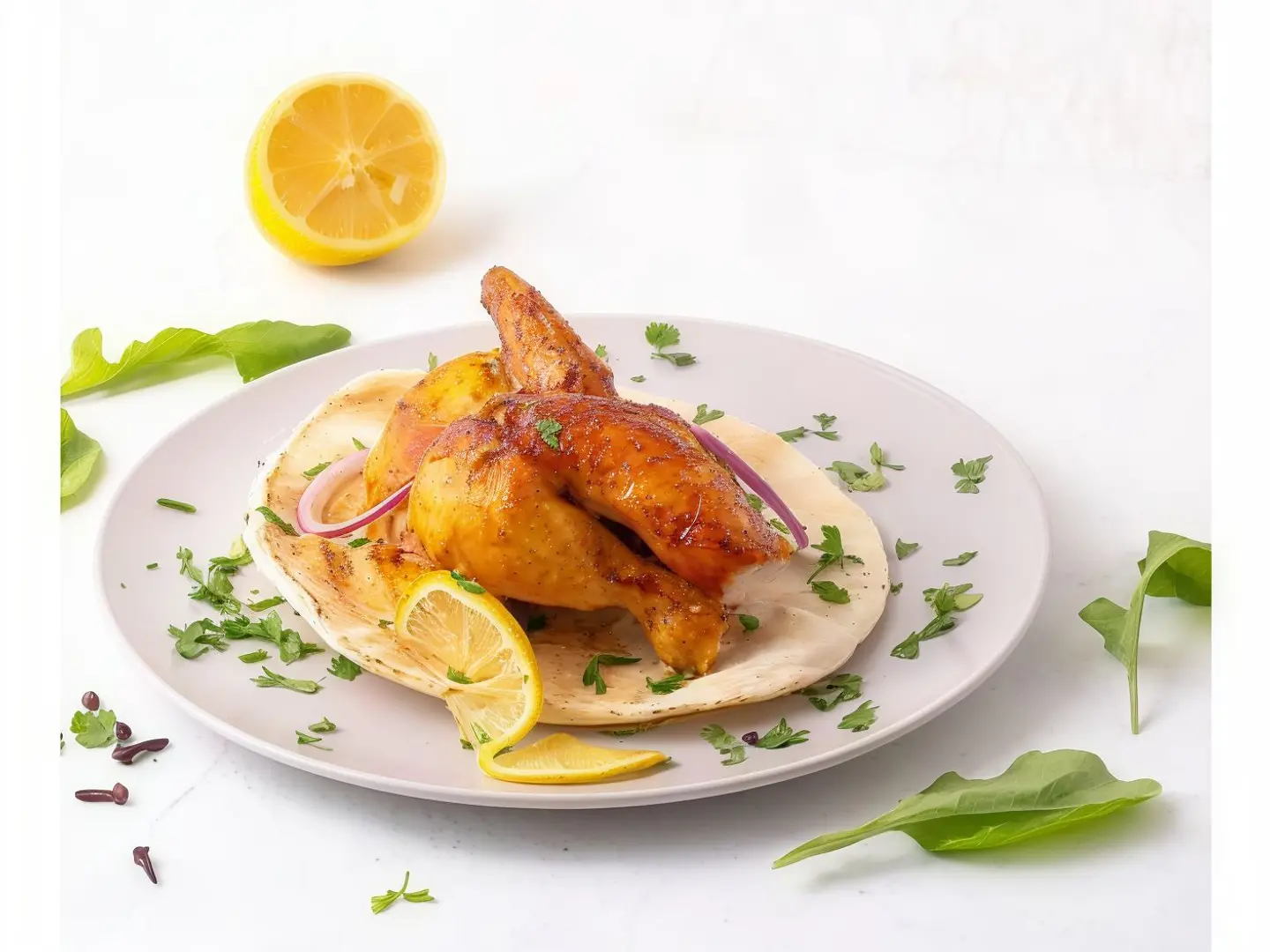 Half Grilled Chicken Plain