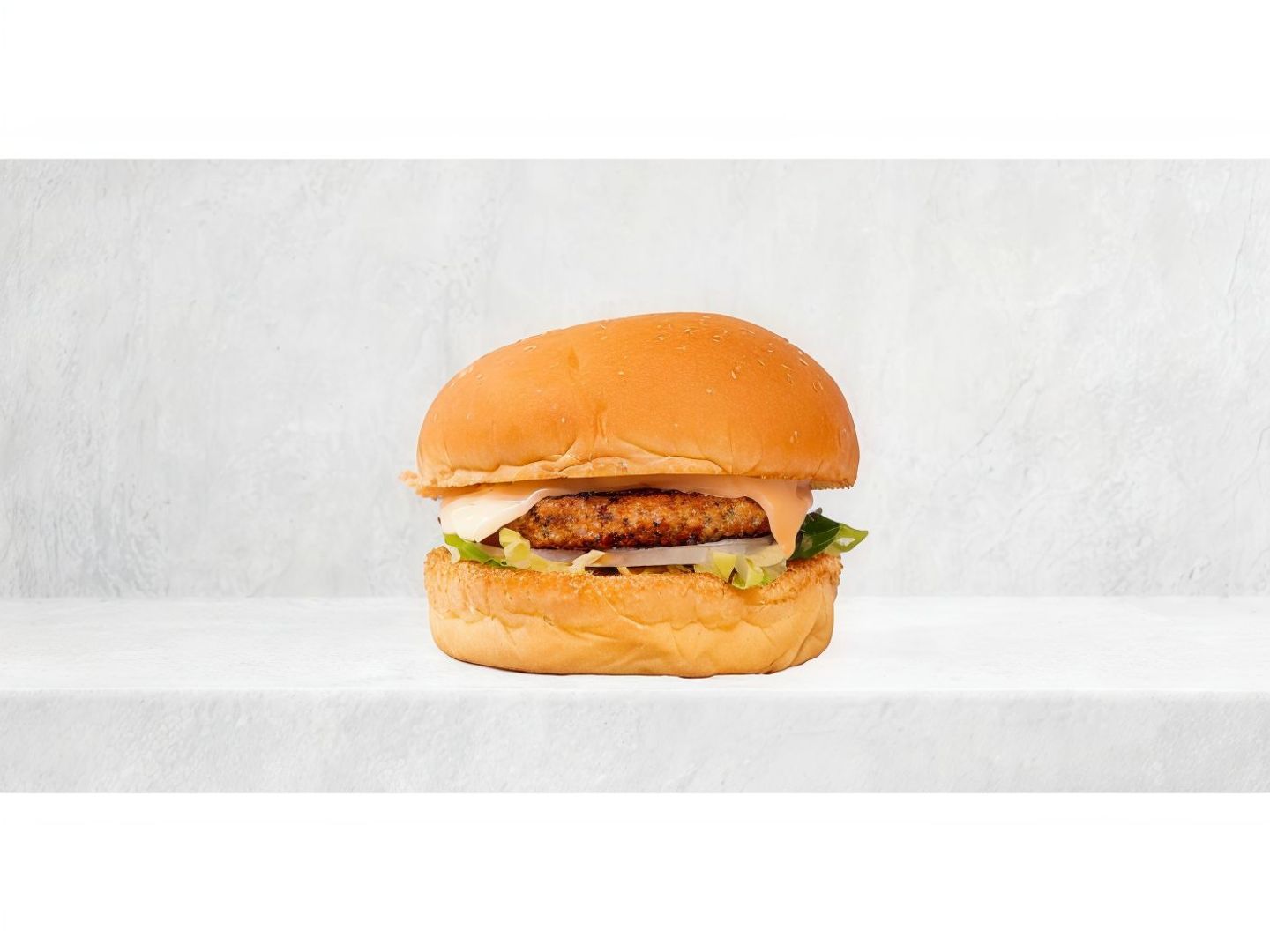 Large Breaded Chicken Burger