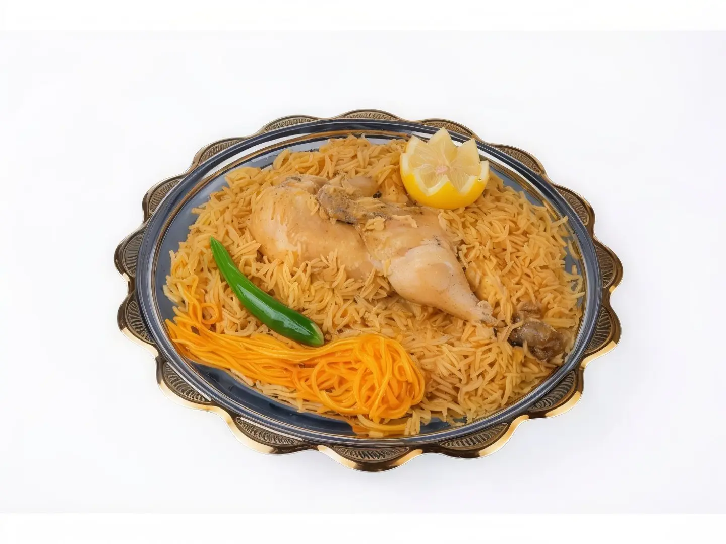 Half A Piece Of Madghot Chicken