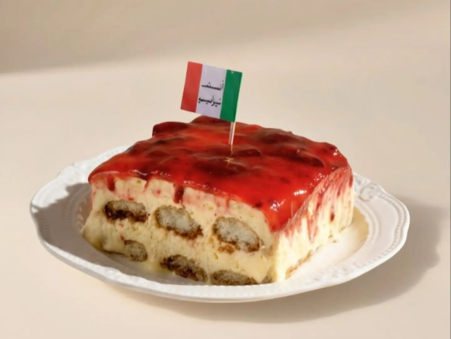 تيراميسو فراوله