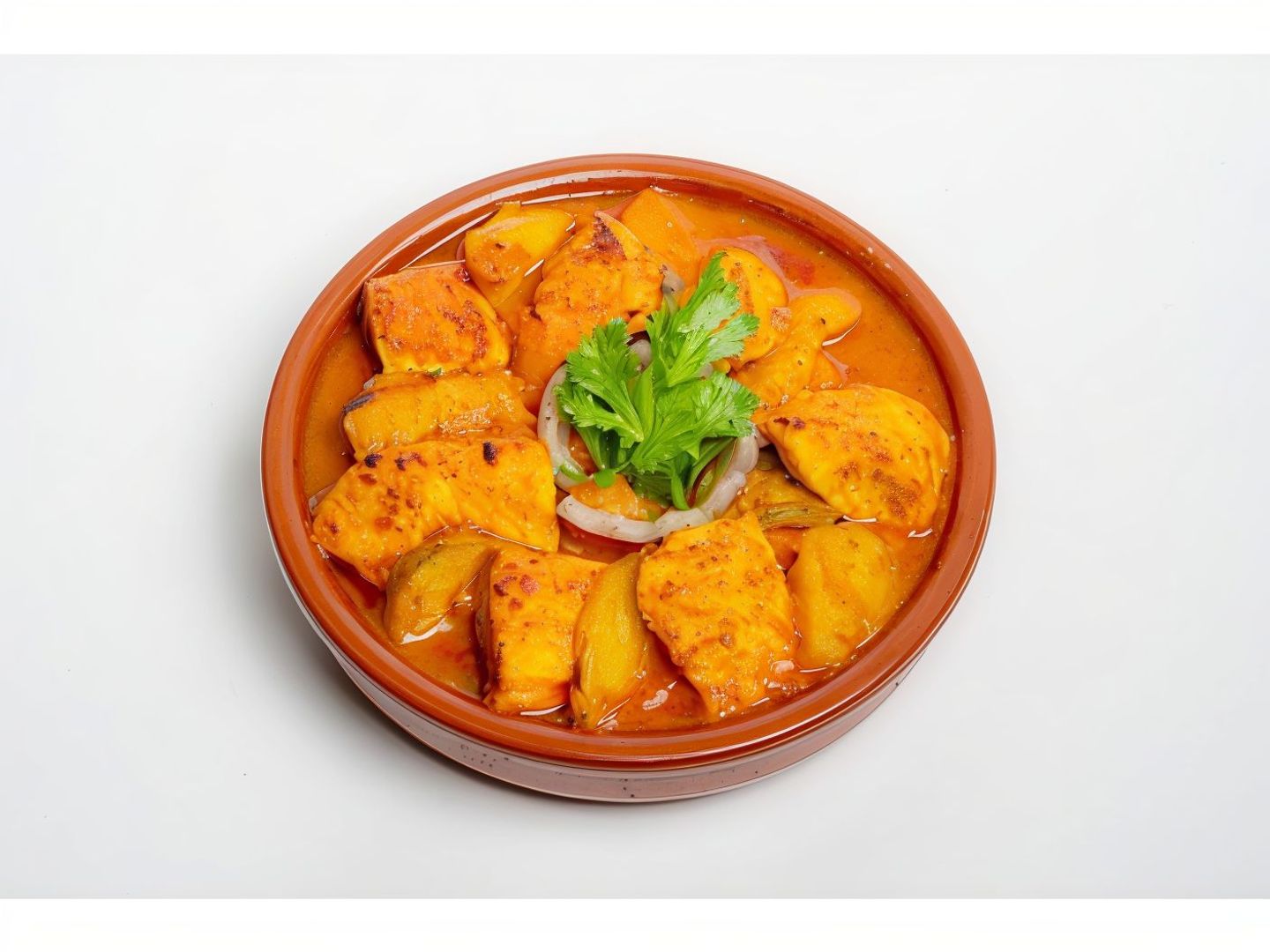 وجبه طاجن فيليه بالخضار