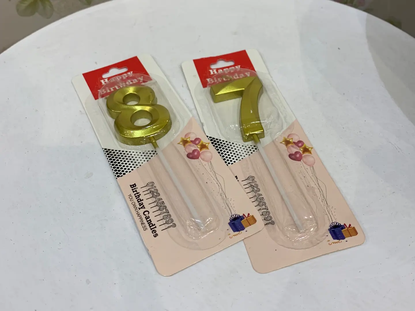 Number Candles