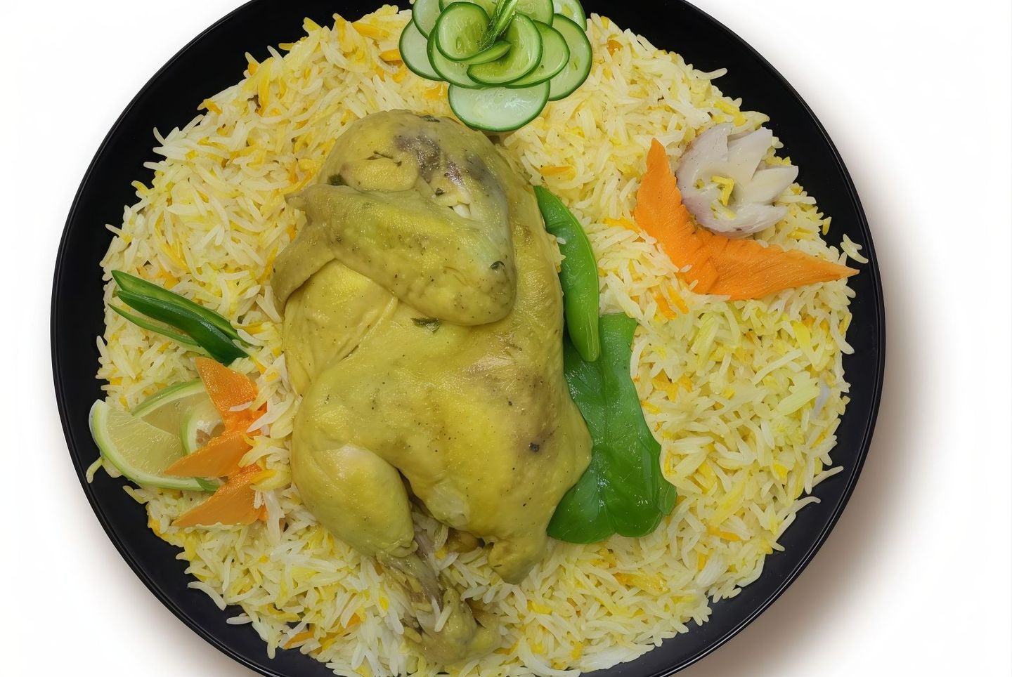Half Chicken Madfoon With Rice