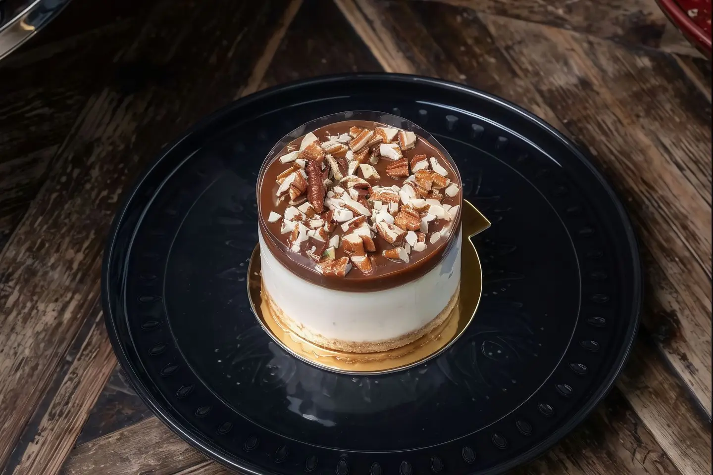 Pecan Lotus Cheesecake