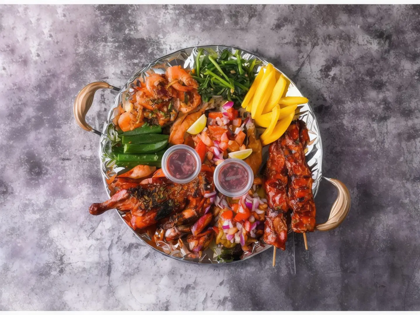 Boodle Platter   Four Persons