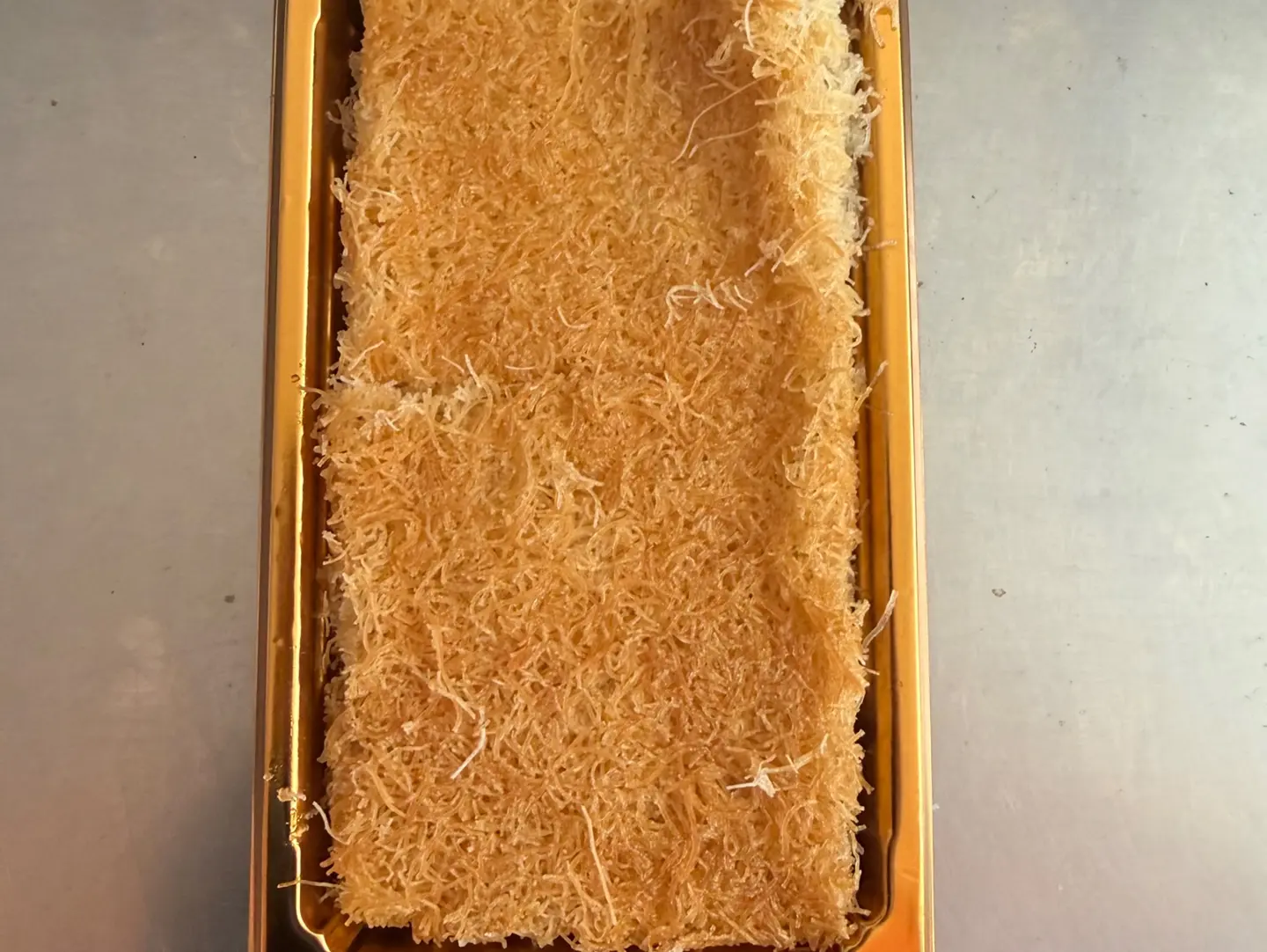 بسبوسة شعر عادي