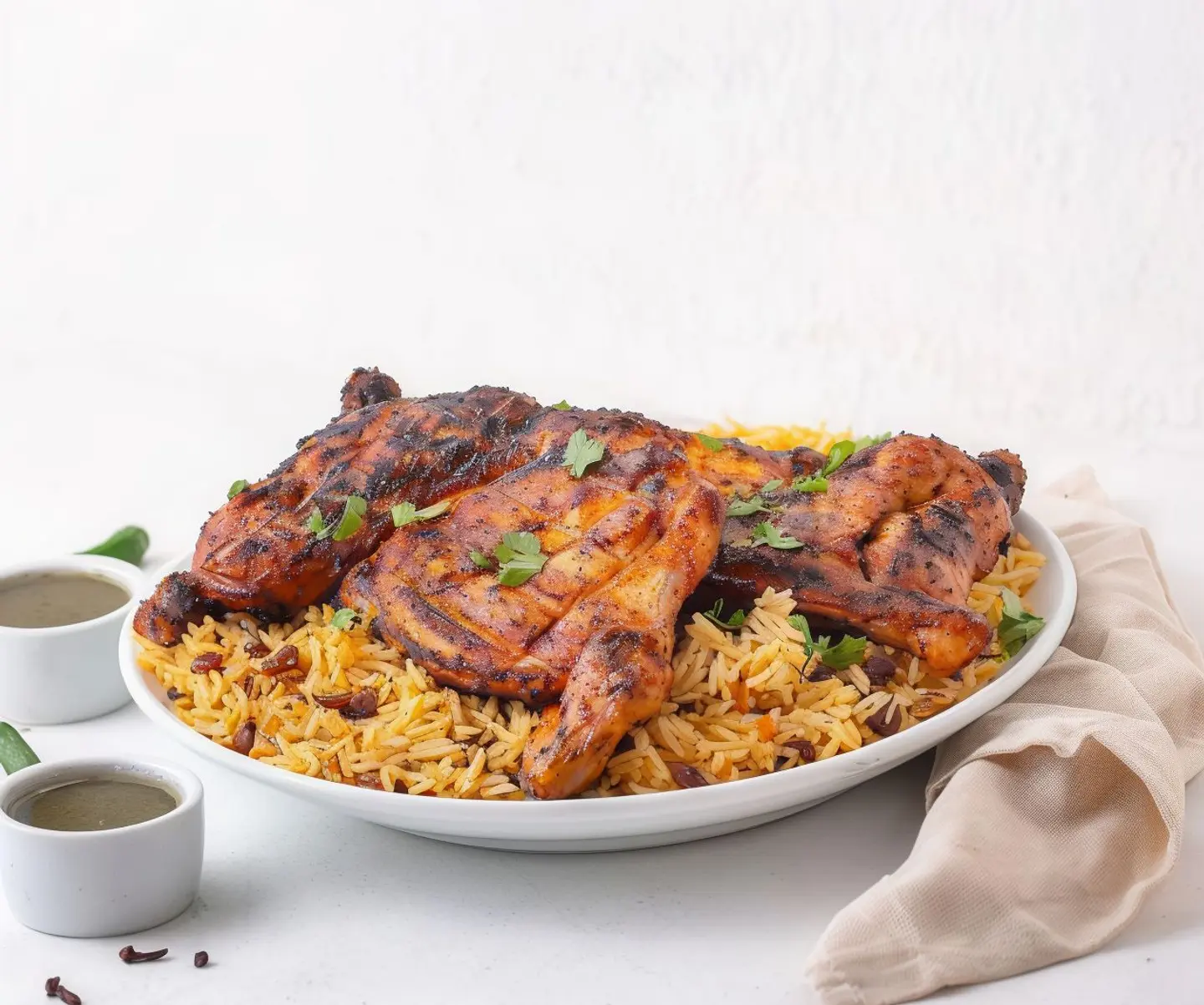 حبة فحم مع الرز