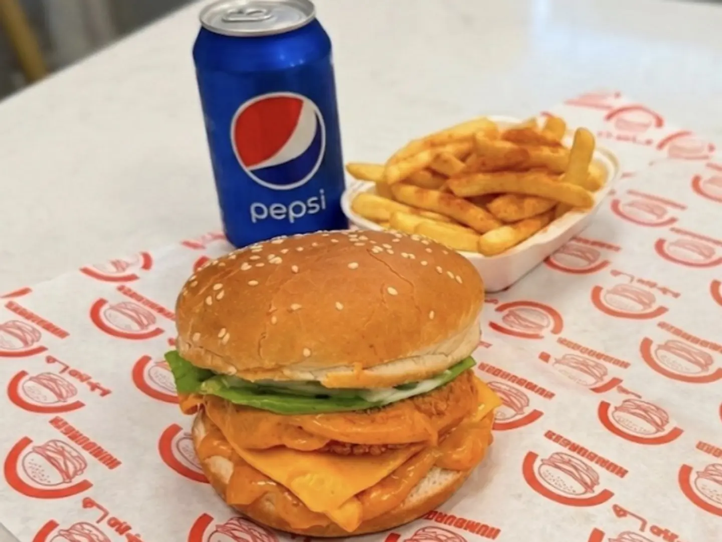 Chicken Burger Meal