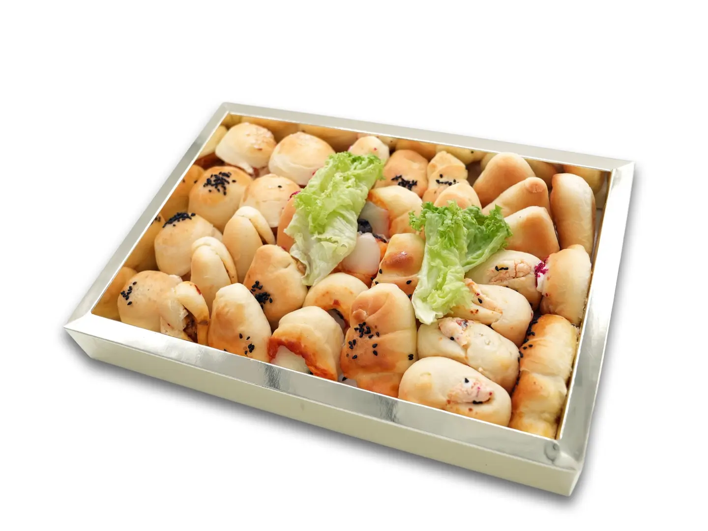 بوكس فطاير صغير ذهبي