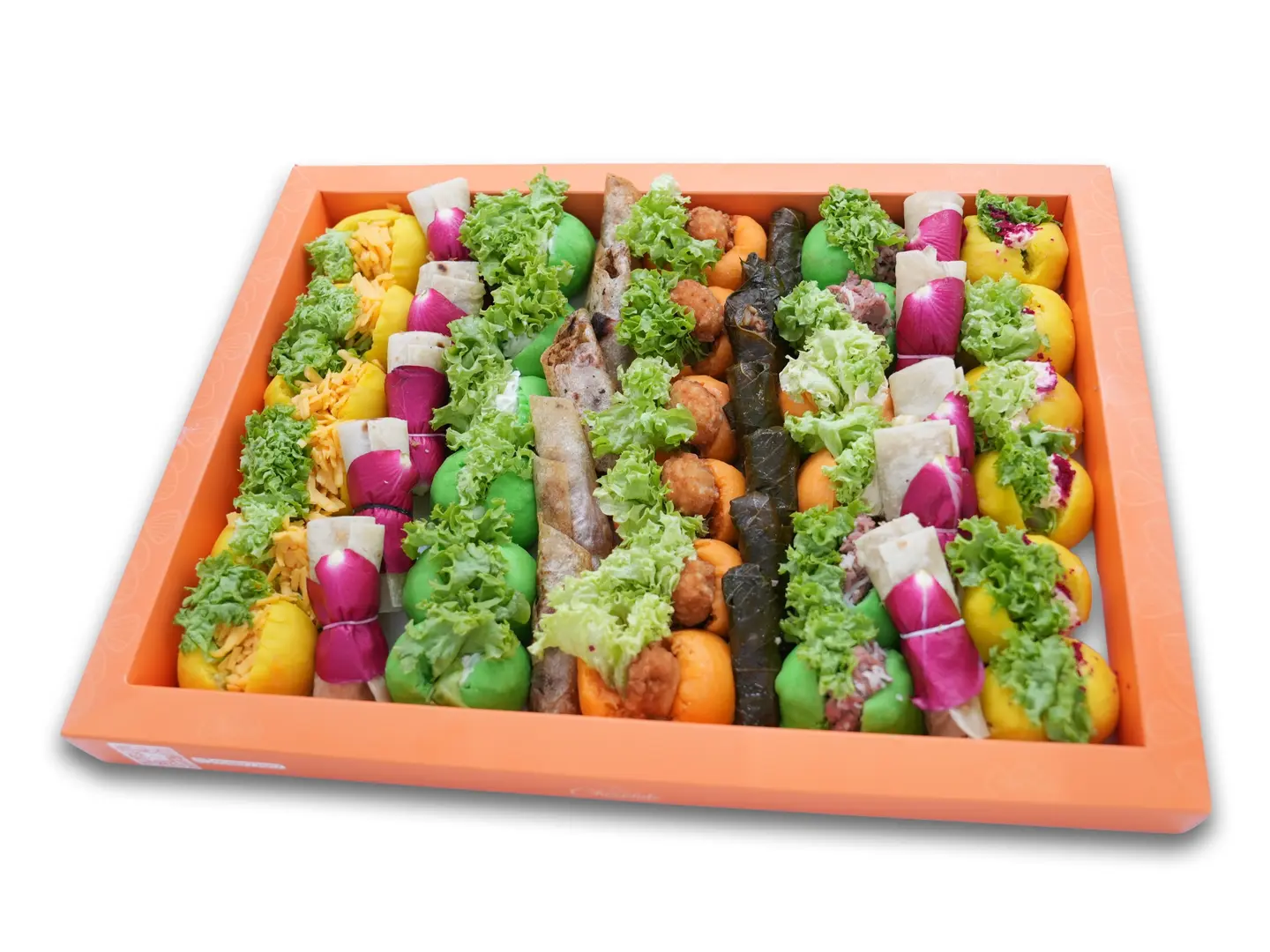 بوكس فطائر مع ورق عنب