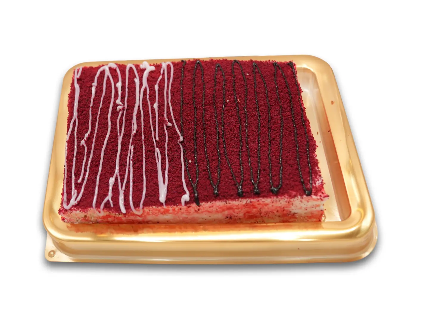 كيك علبة وسط