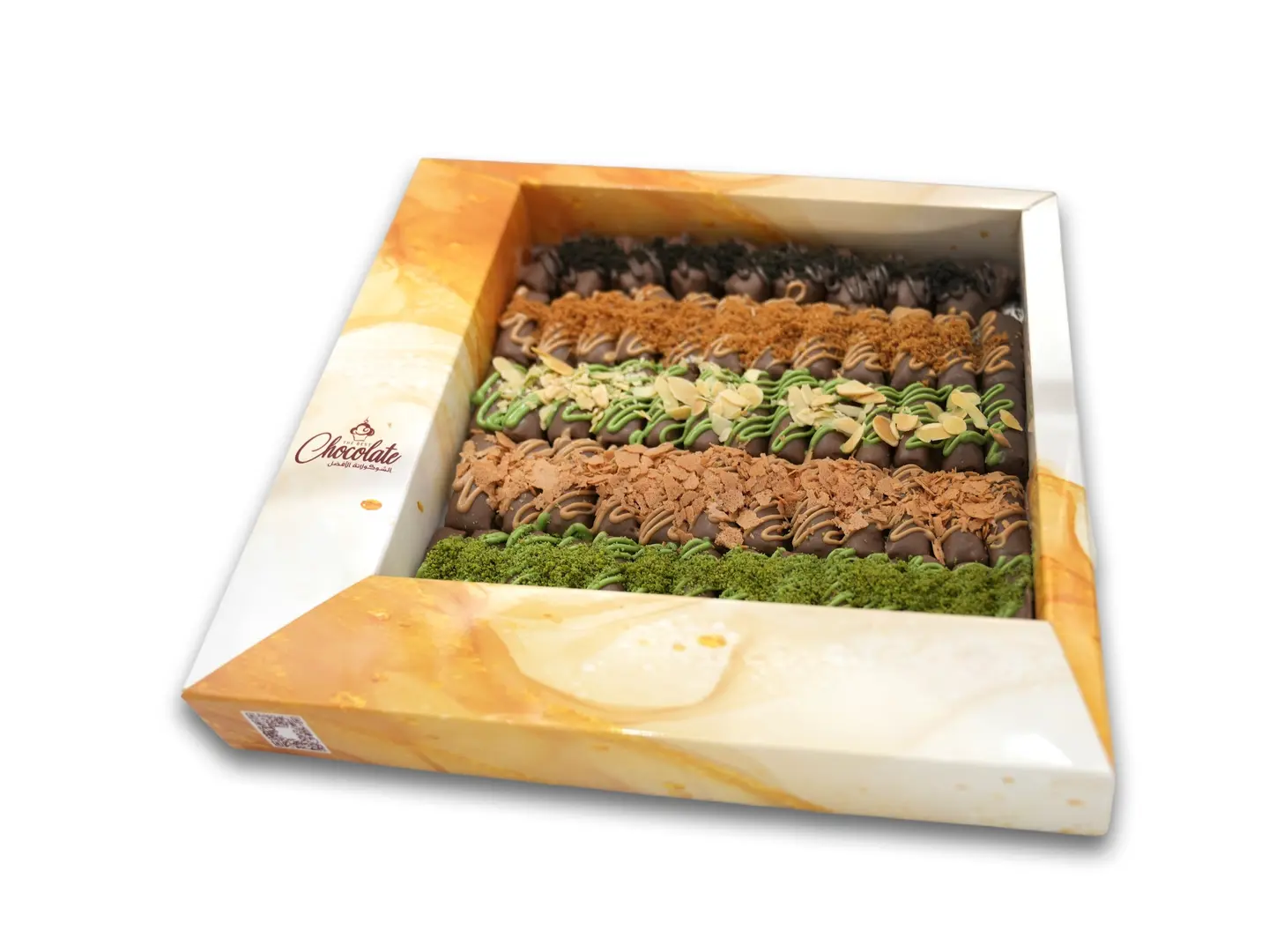 بوكس بقلاوة شوكلا أصابع