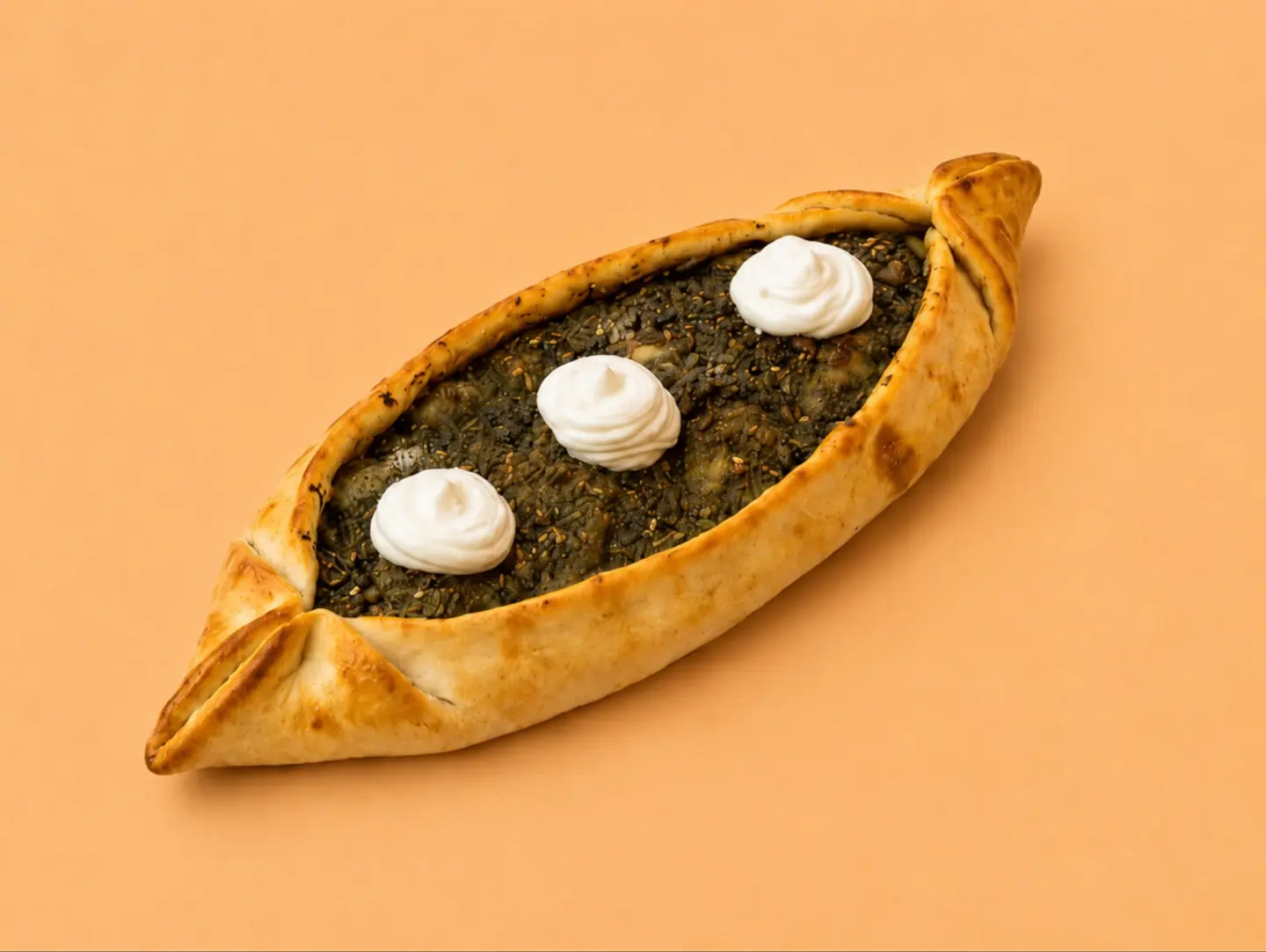 Labneh And Za'atar Pie