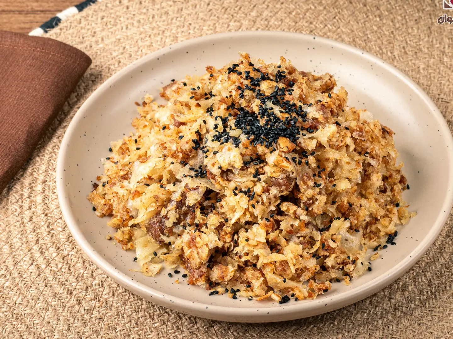 Date Fattah With Crushed Wheat