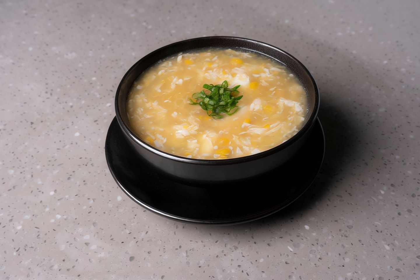 Corn Soup With  Chicken