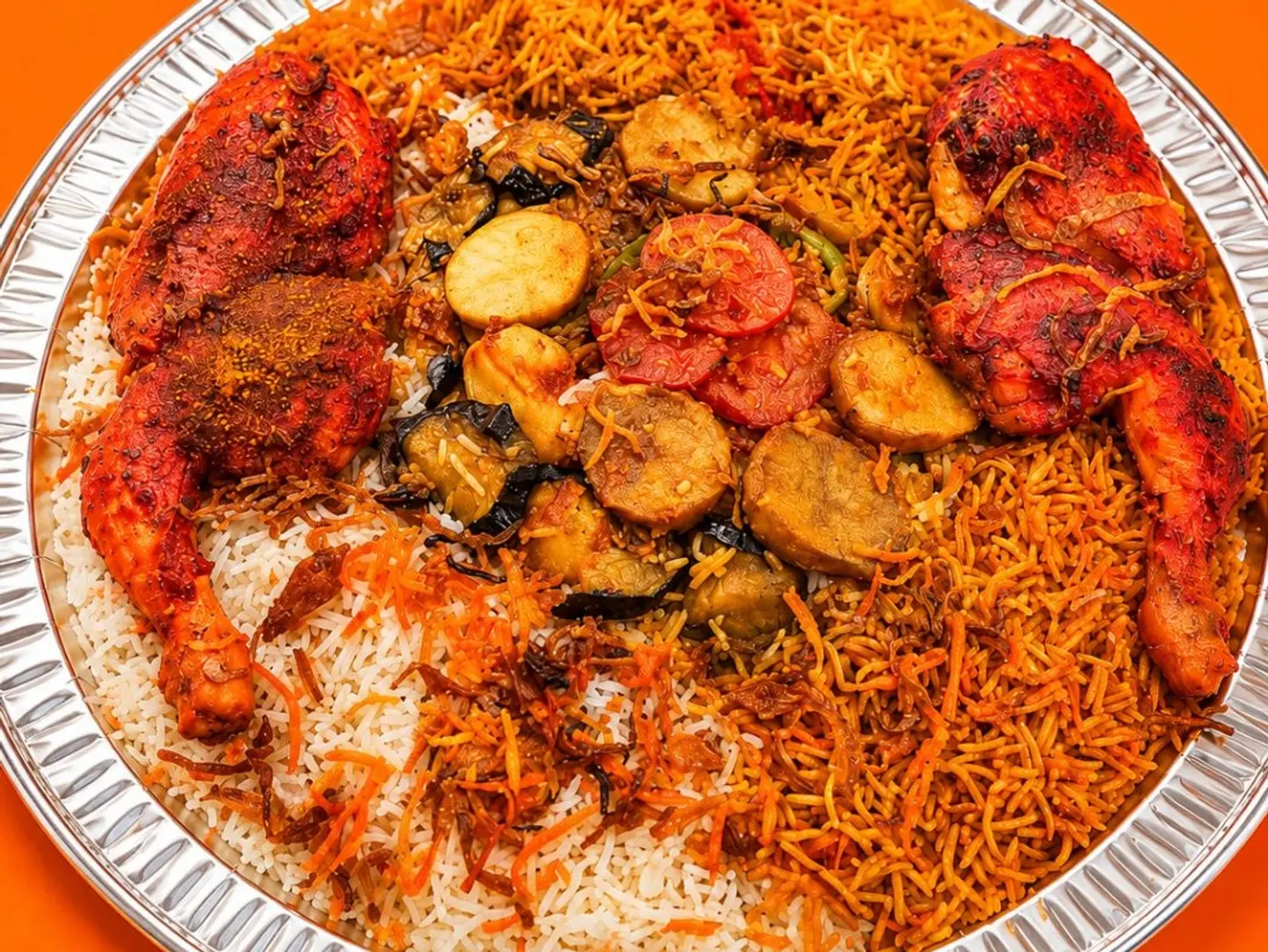 Mixed Rice Dish For Gatherings