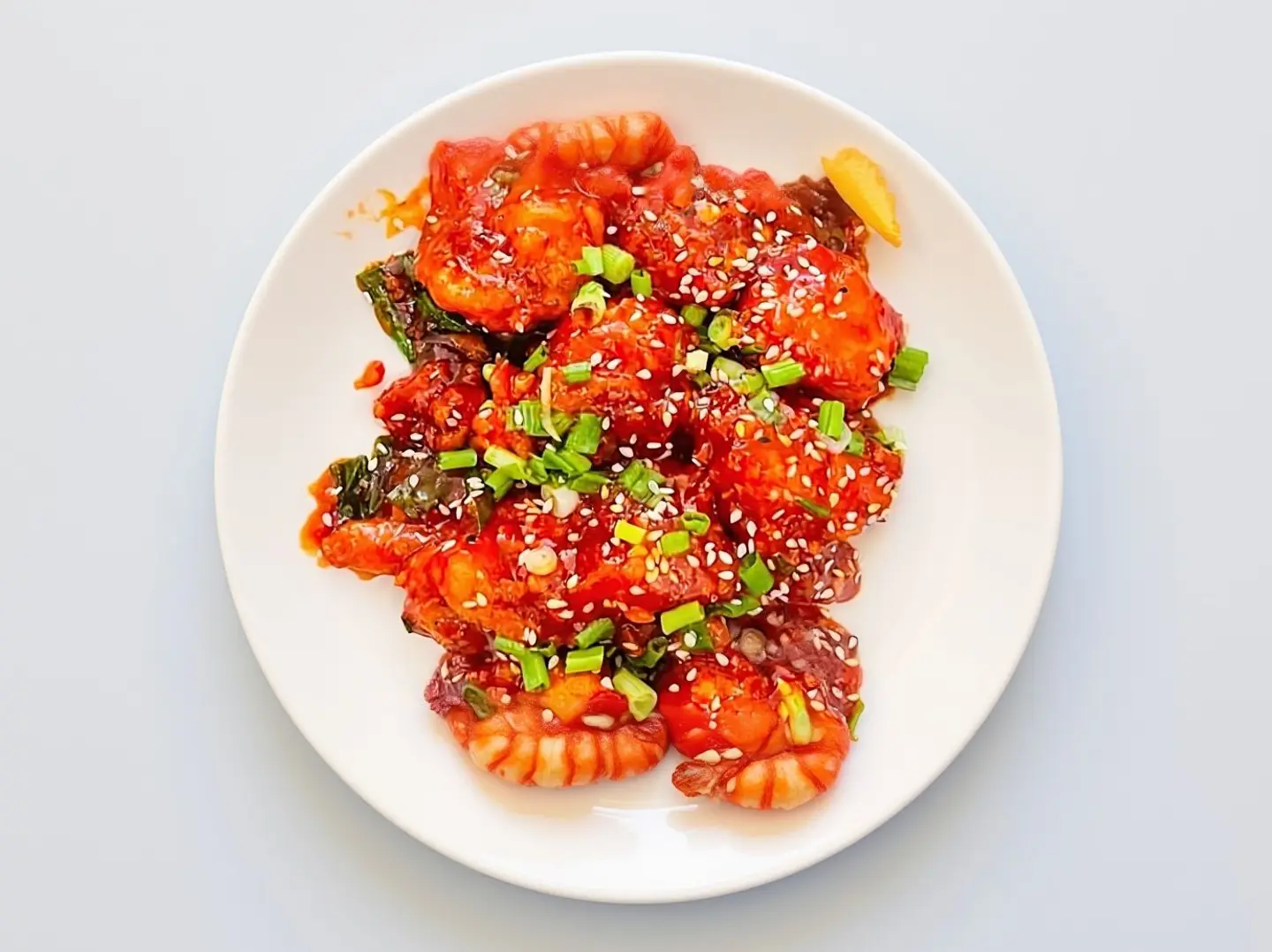 روبيان بالزبدة والثوم