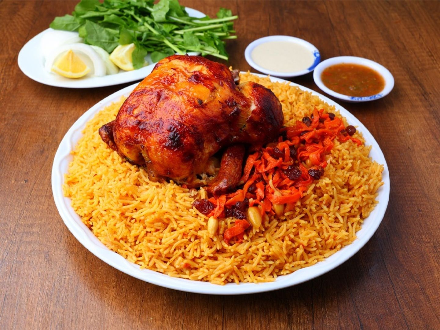 Full Grilled Chicken With Rice