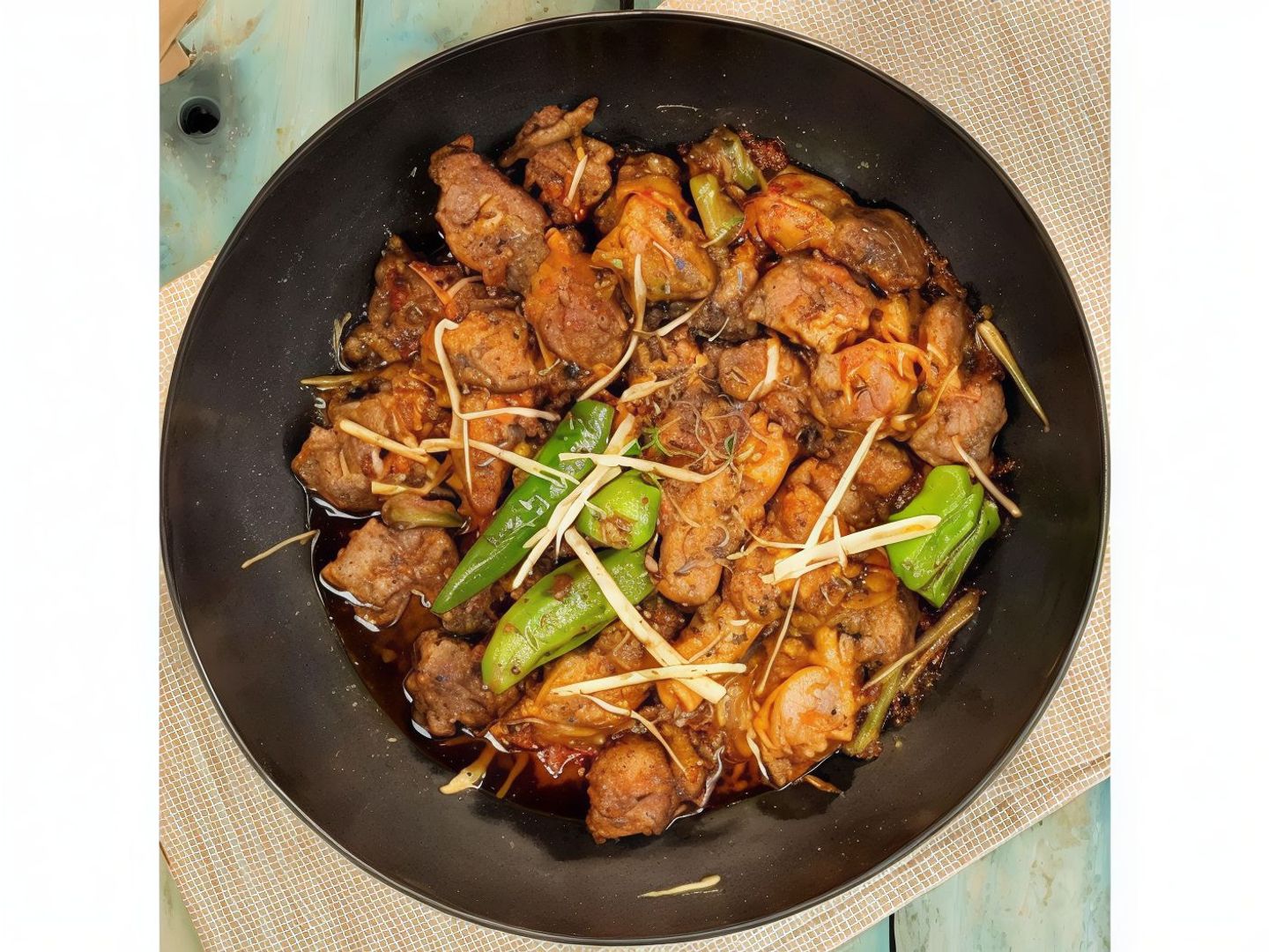 Mutton Shinwari Karahi , Full