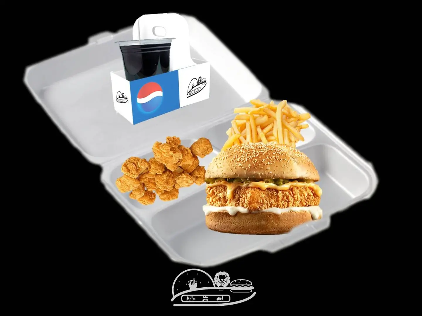 بوكس برجر فيليه دجاج