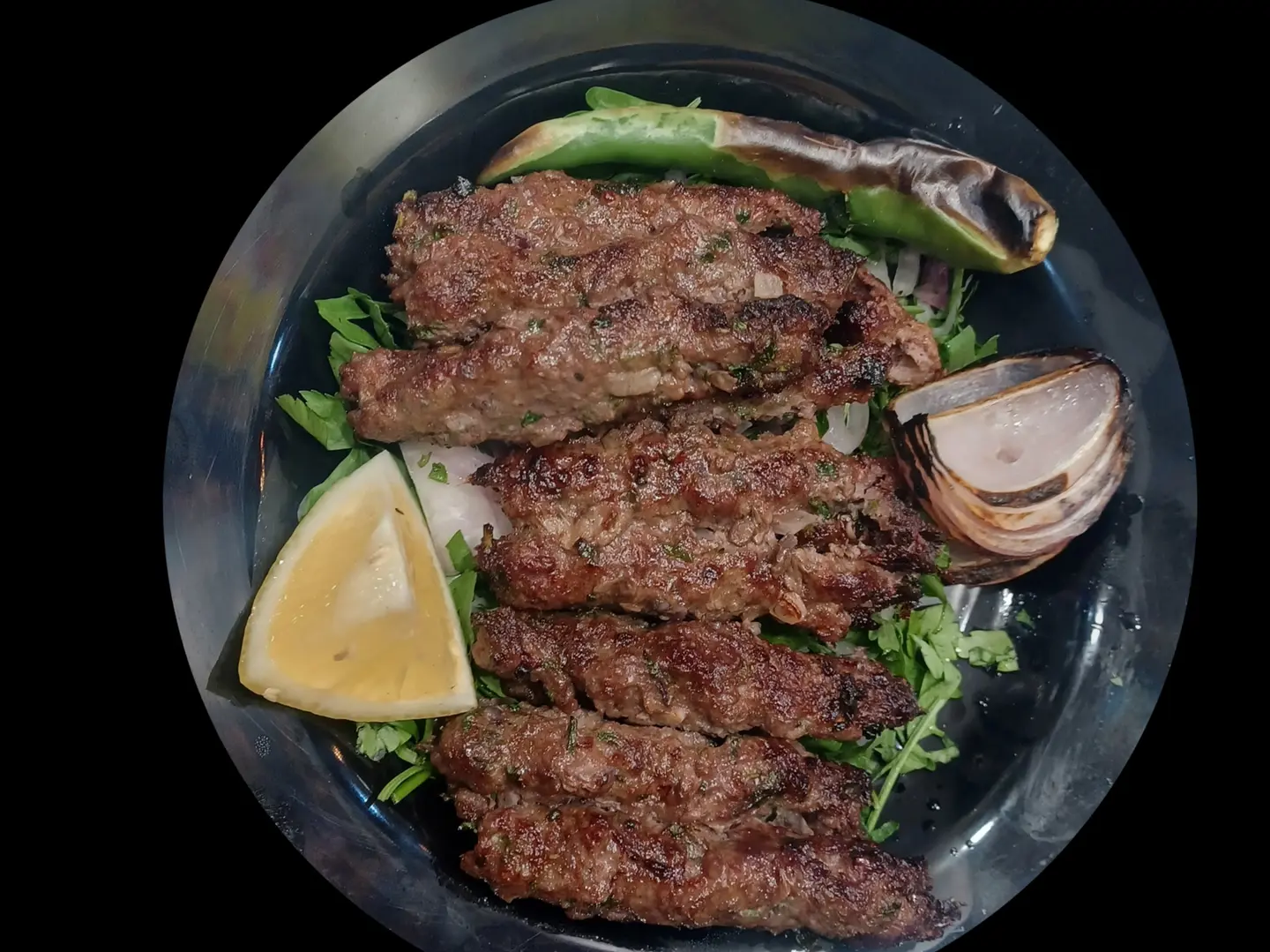 Meat Kebab For One Person