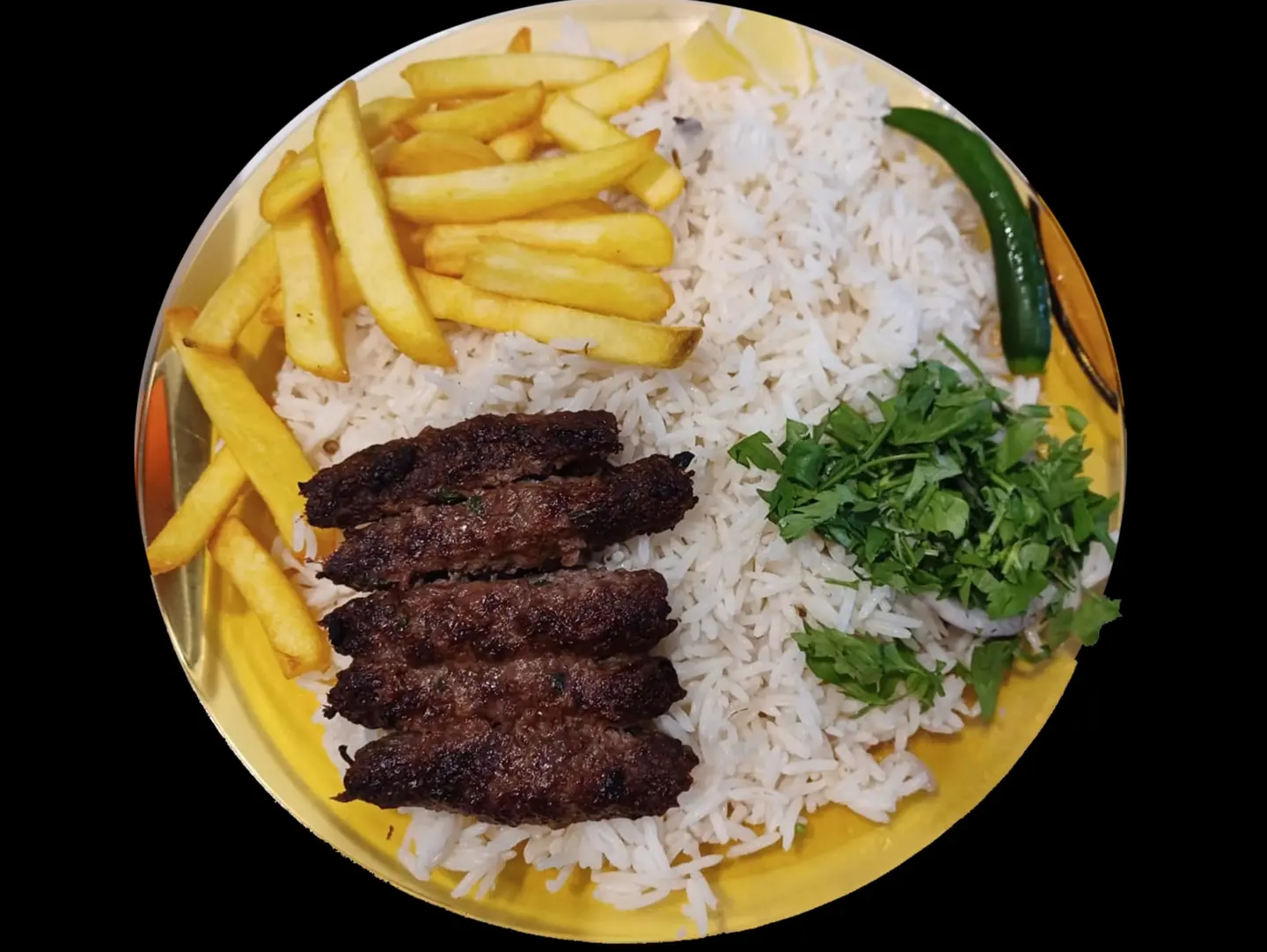 Meat Kebab Meal