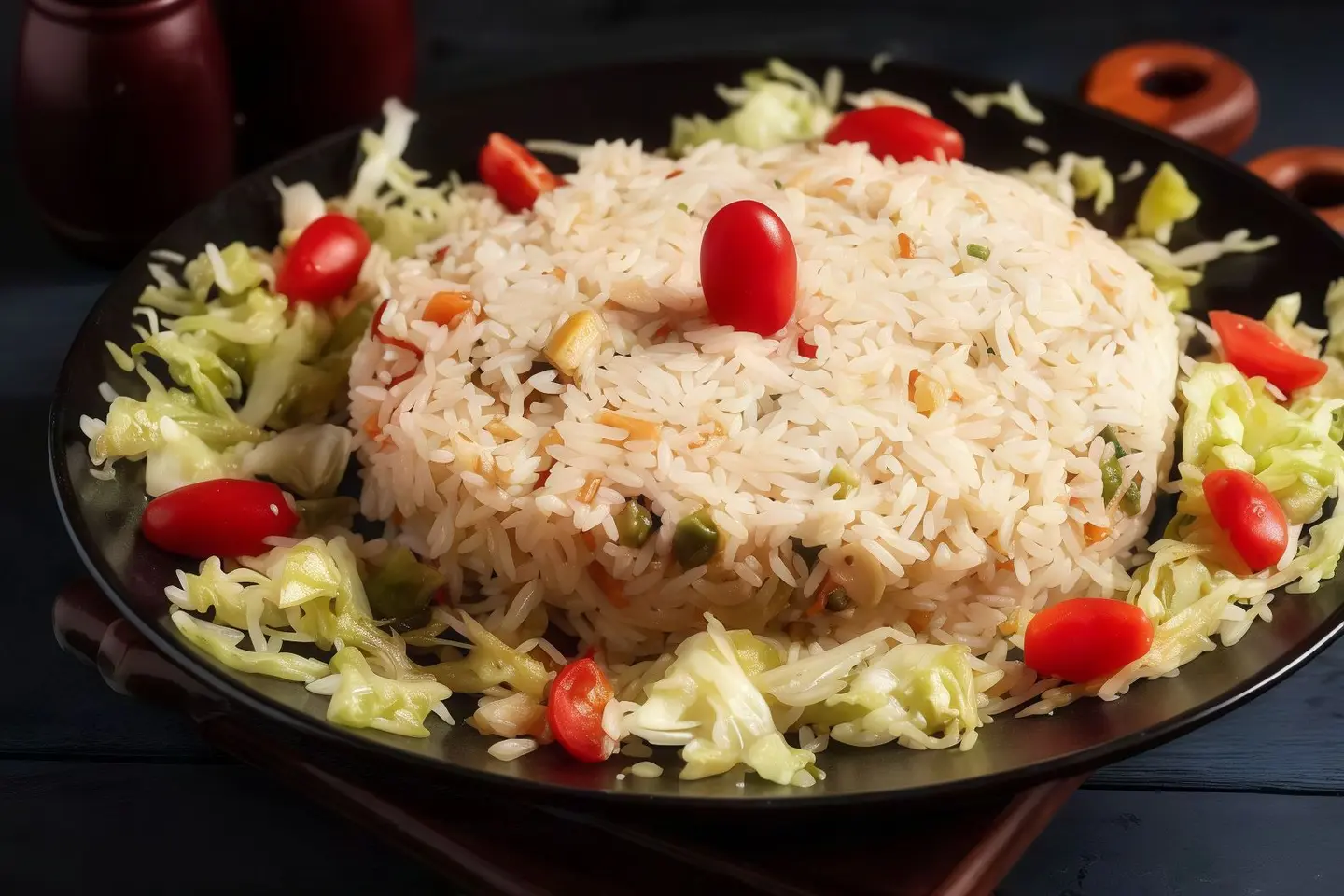 أرز صيني خضار