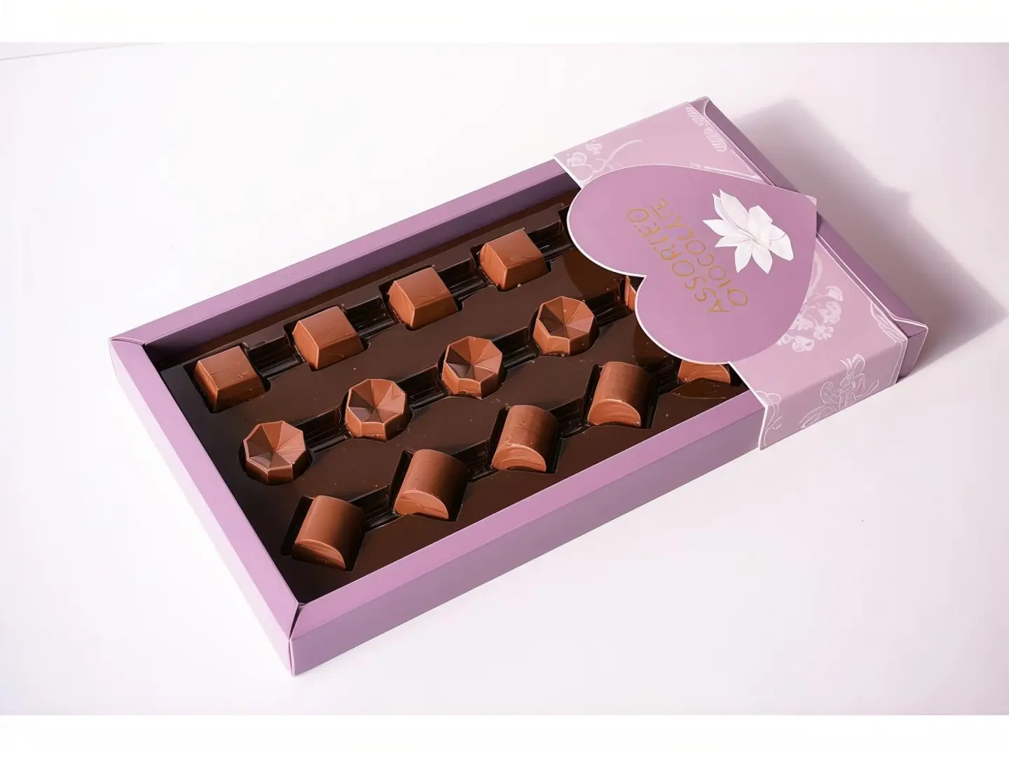 Belgian Chocolate Box With Assorted Fillings 32