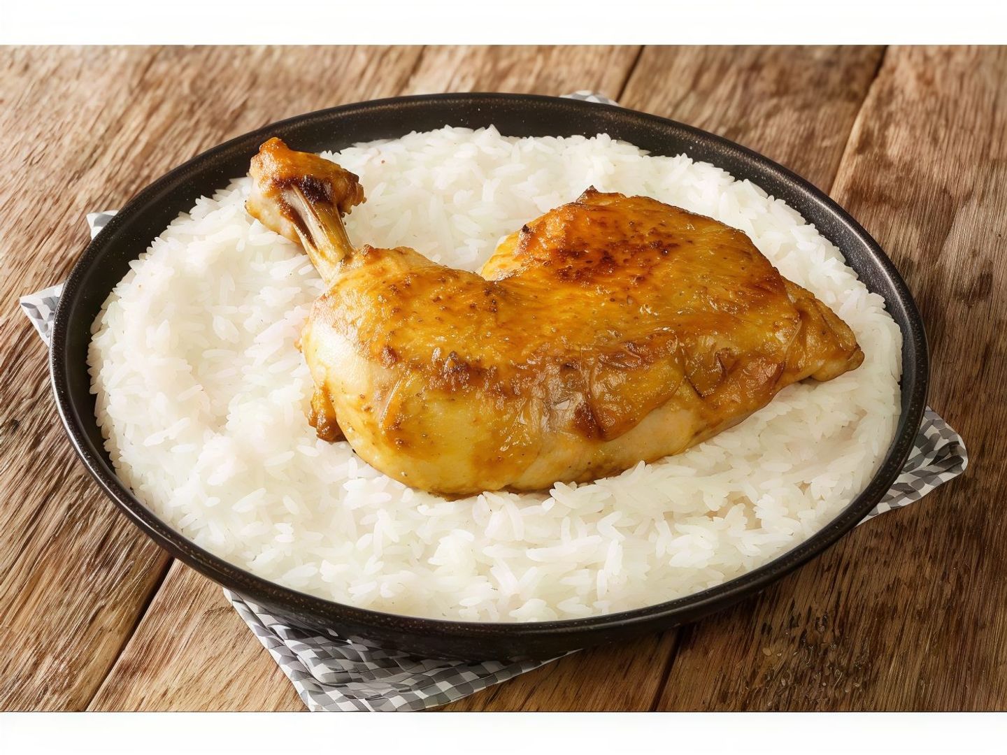 Chicken Sashlik With Rice