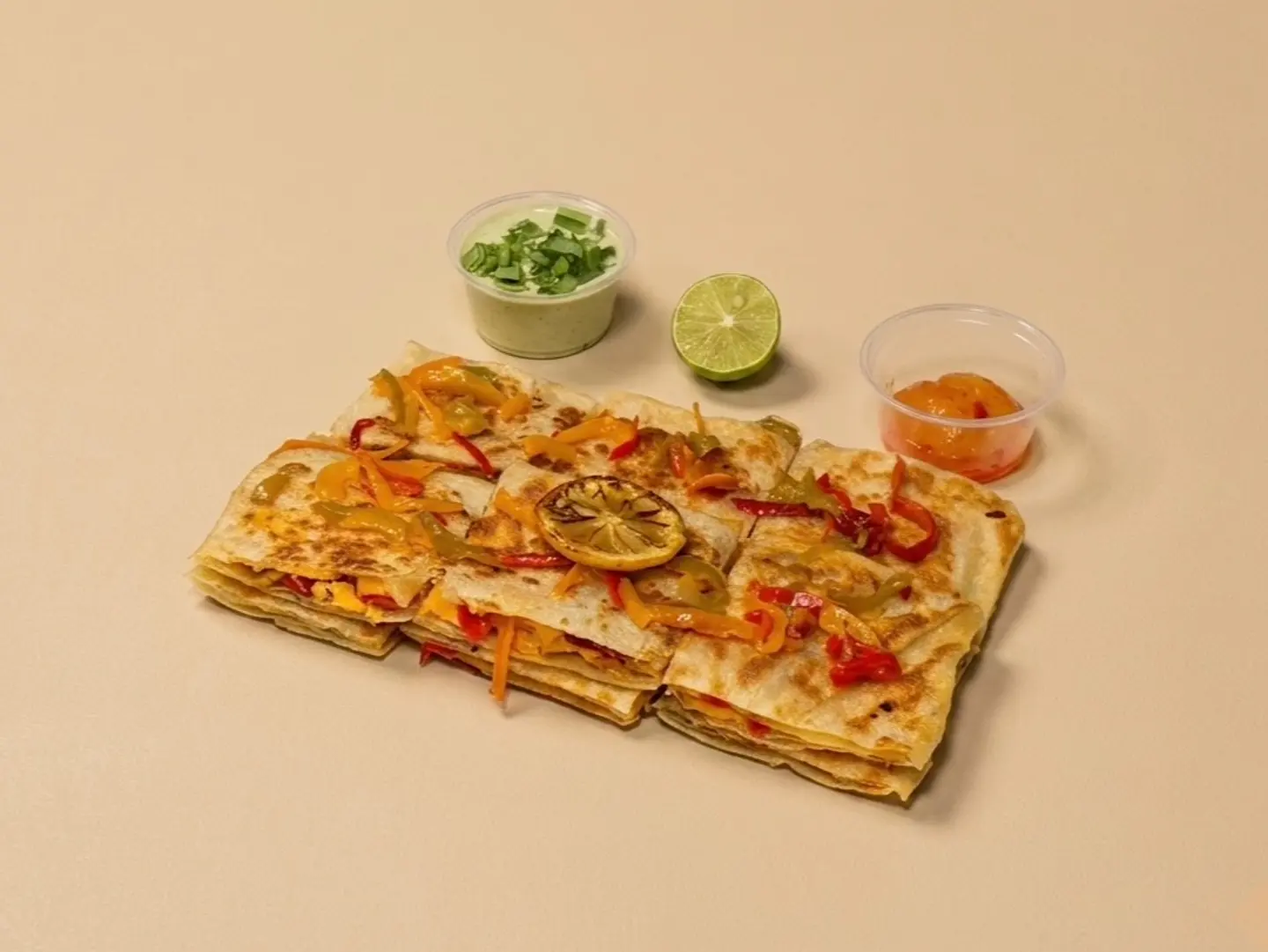 Cheddar Cheese And Bell Pepper Muttabaq