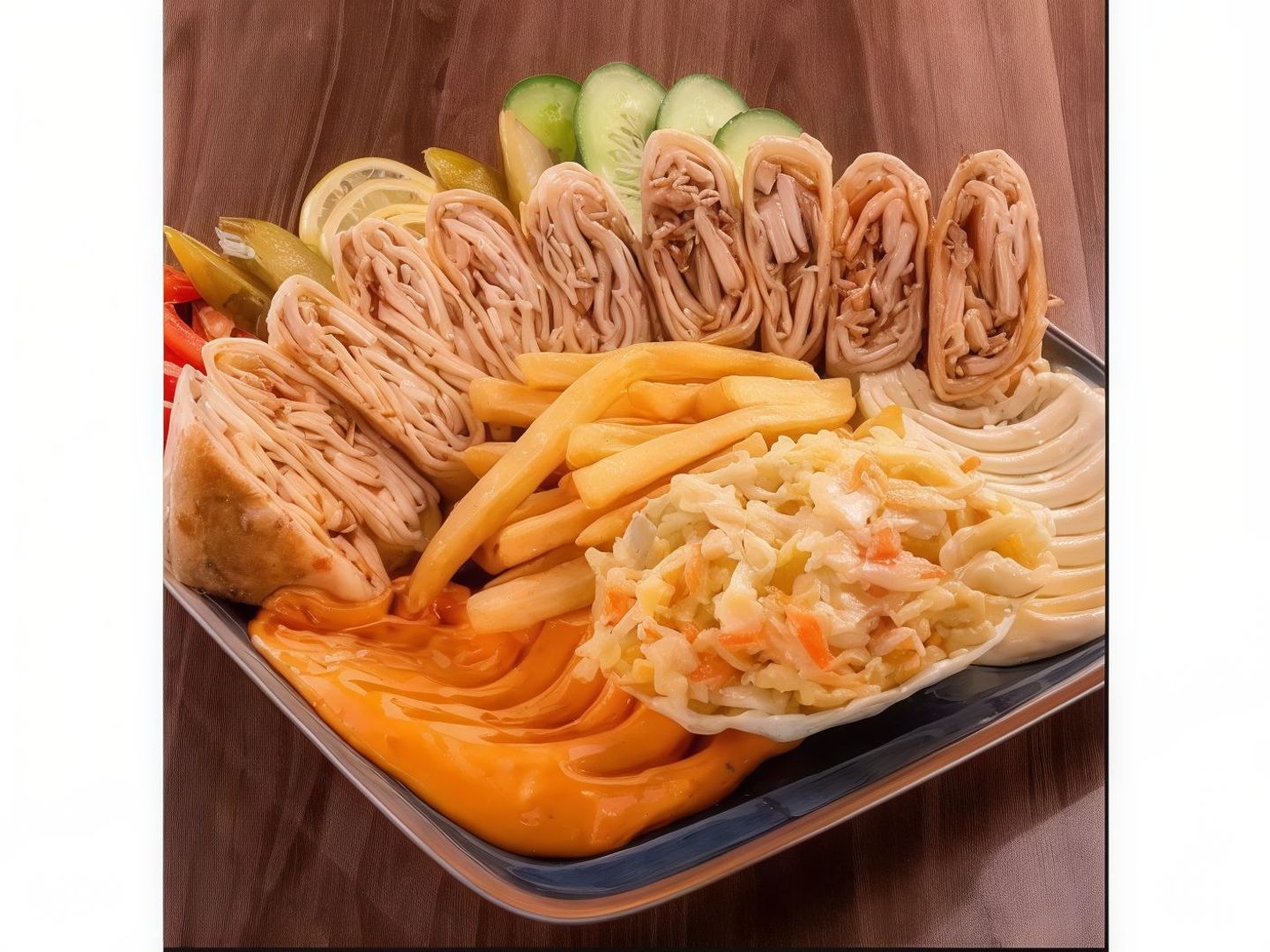 صحن عربي كبير