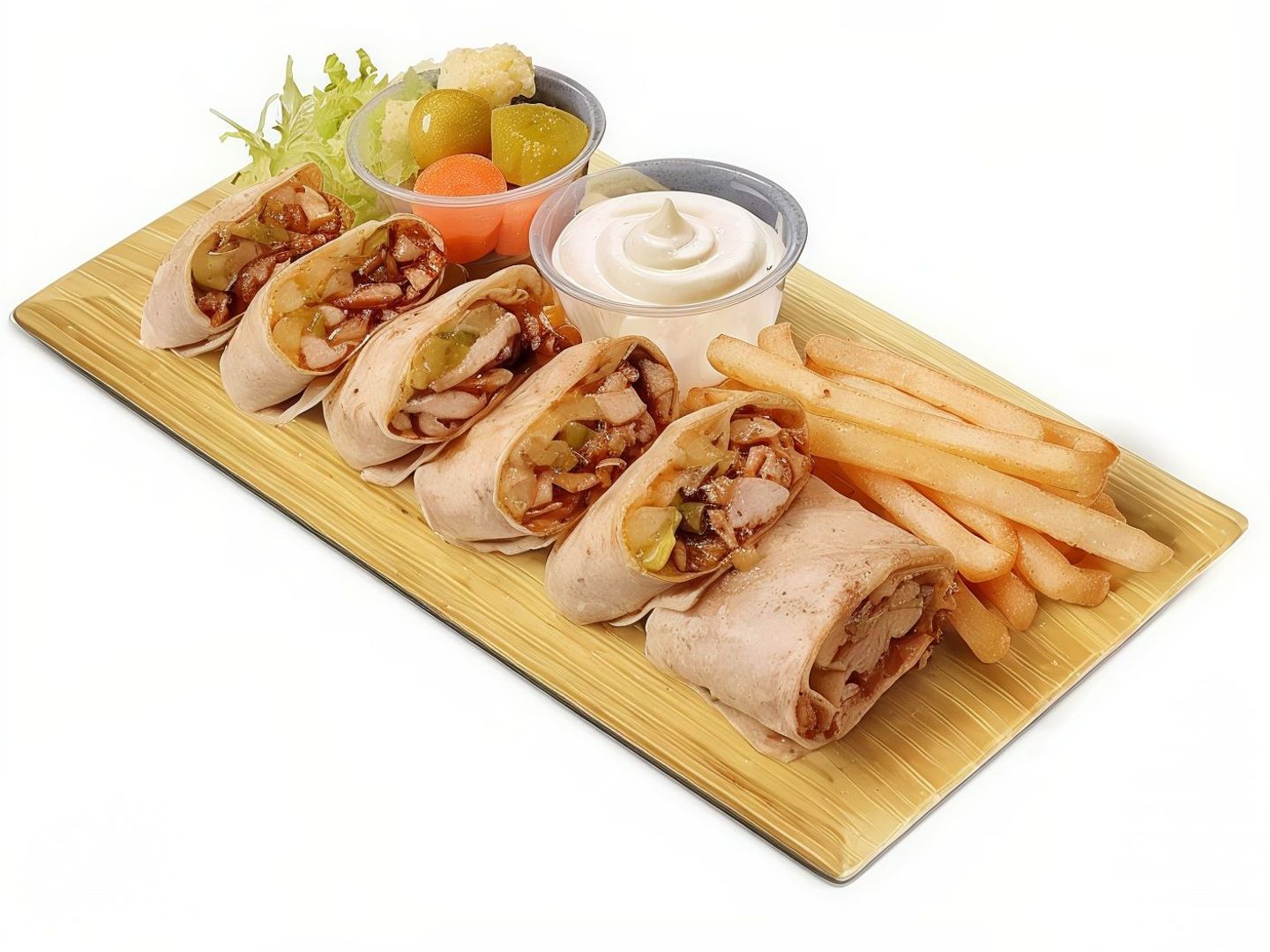 صحن عربي صغير بالجبنة