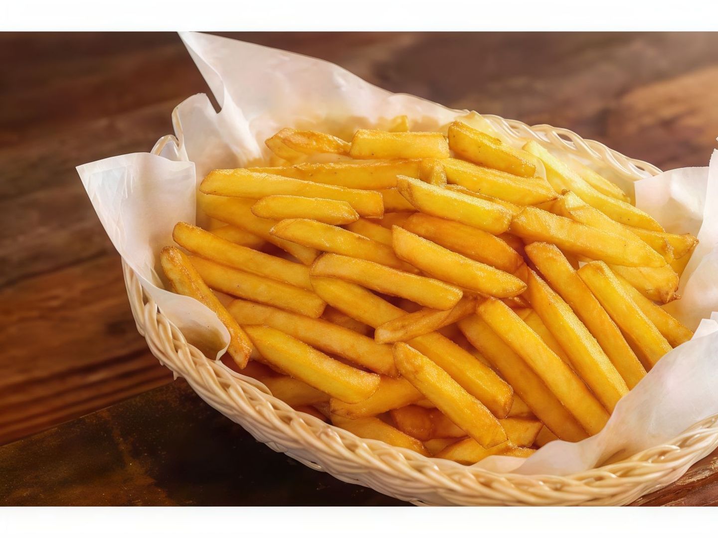صحن بطاطس وسط
