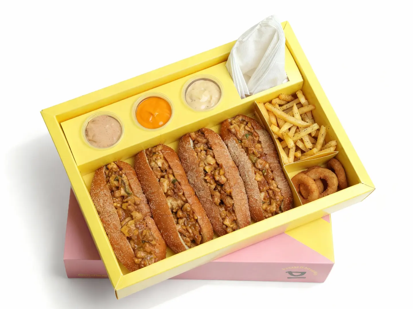 بوكس مشكار لحم وروبيان