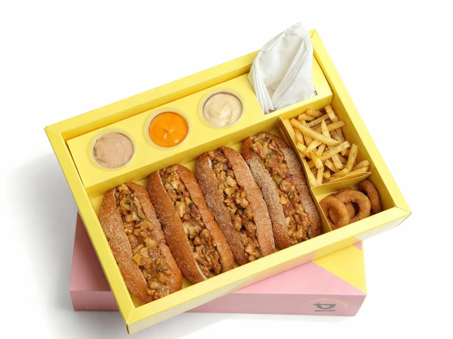 بوكس مشكار دجاج وروبيان