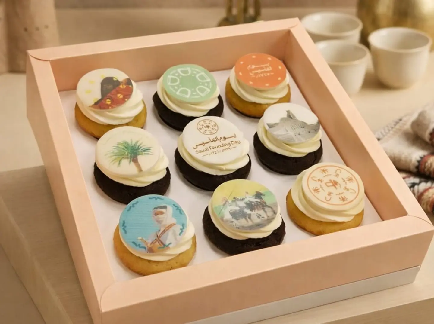 Foundation Day Cupcakes