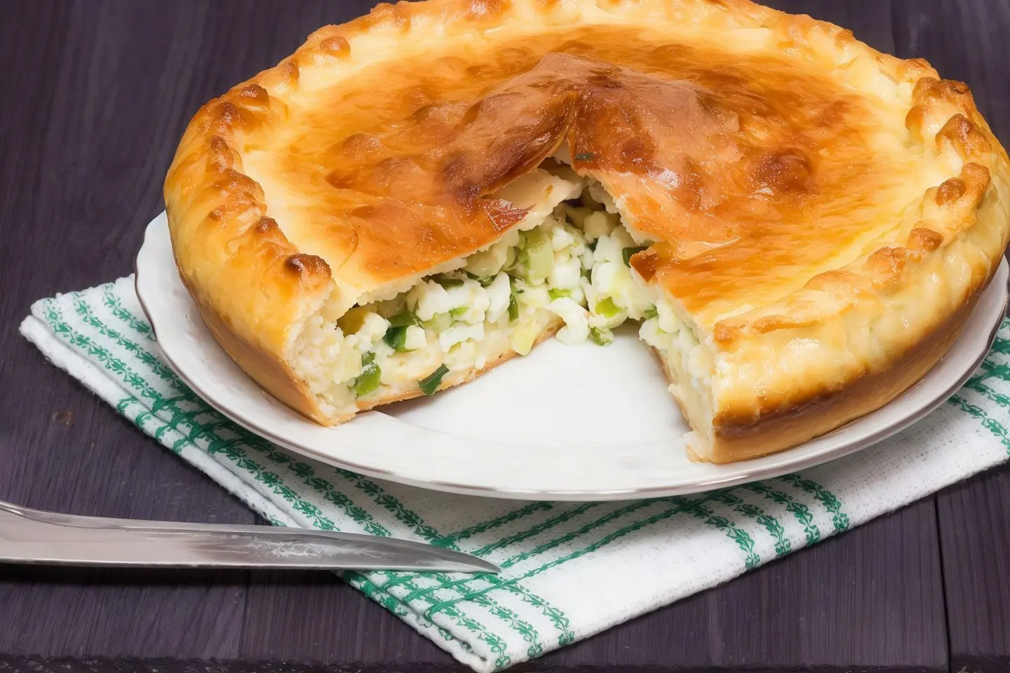 Chicken And Egg Pie