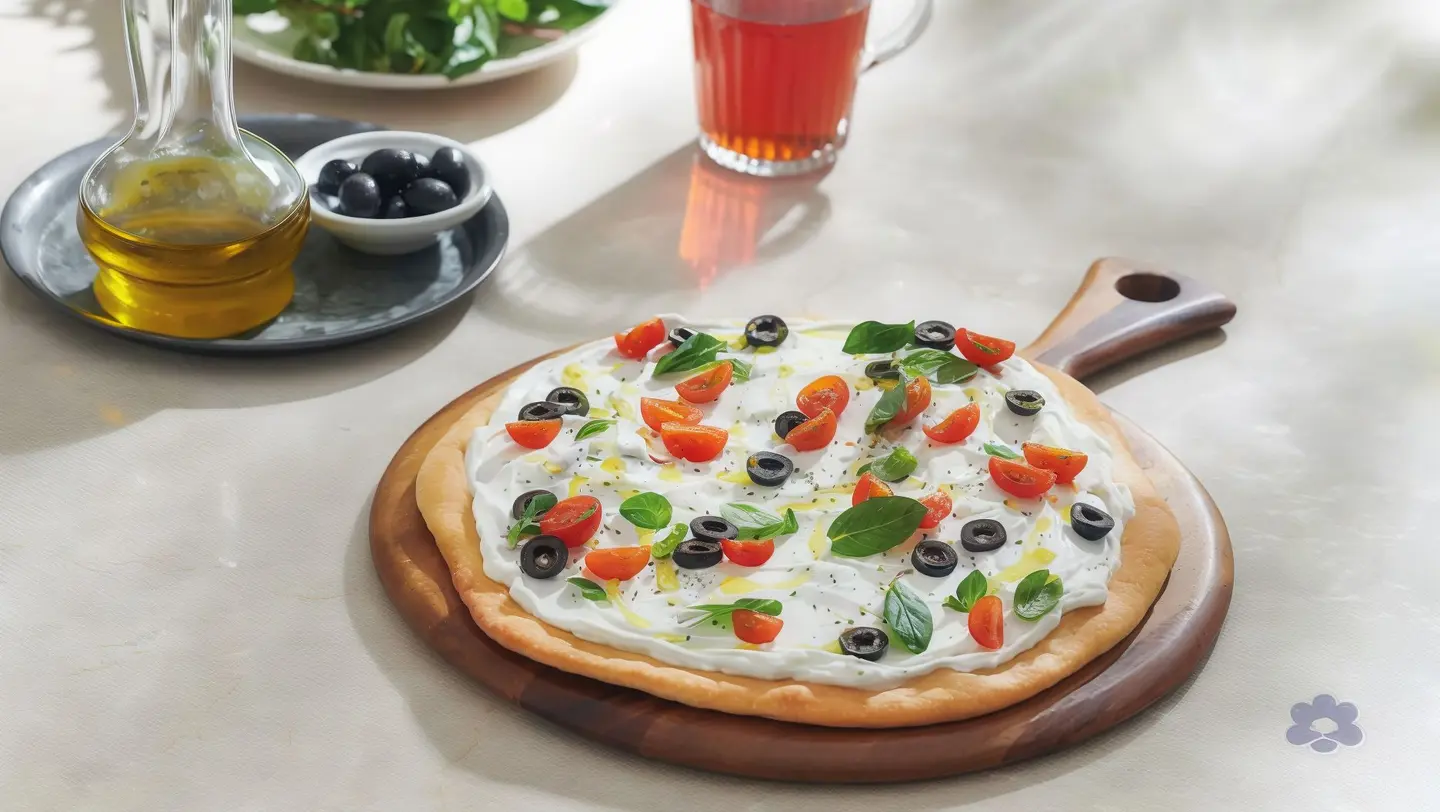 Vegetable Labneh Pie