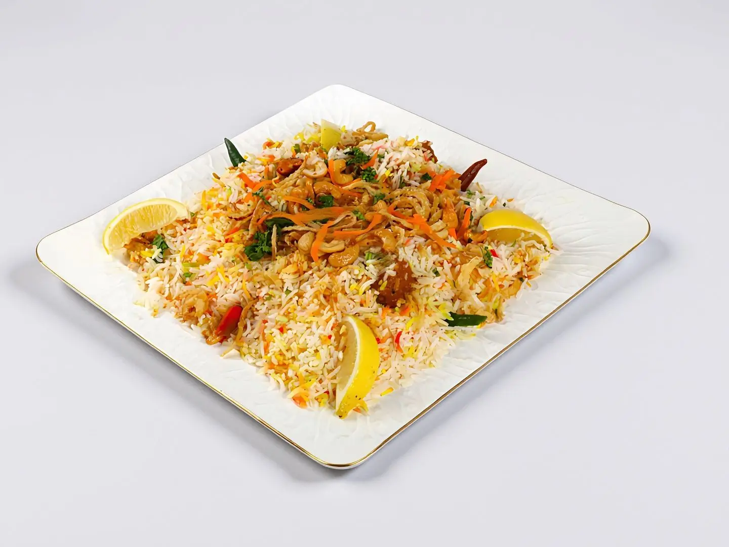 Half A Shrimp Biryani