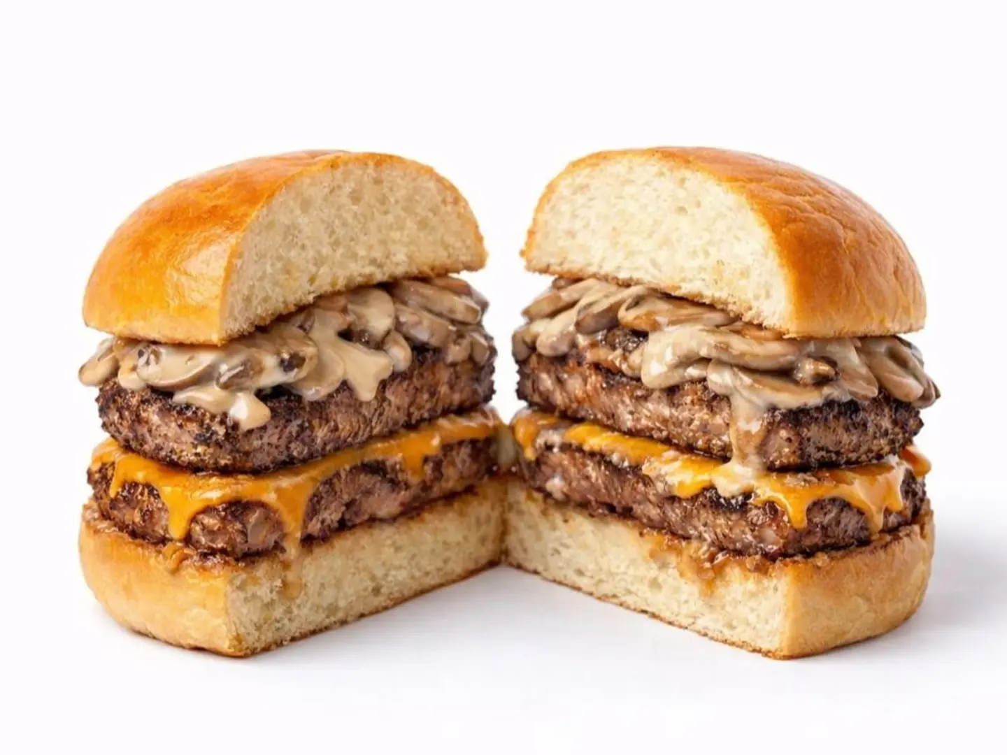 Double Mushroom Burger