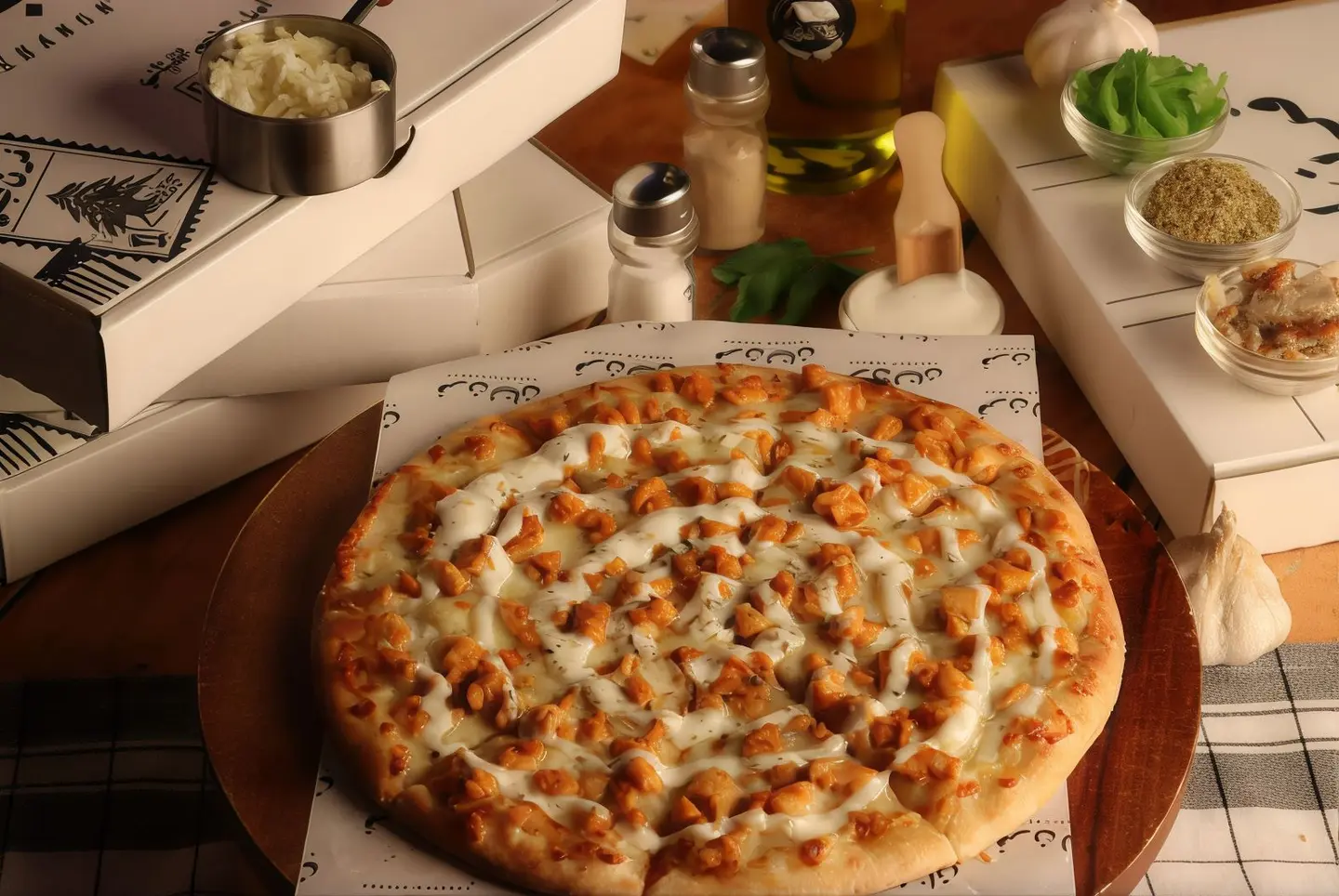 دجاج رانش باللبناني