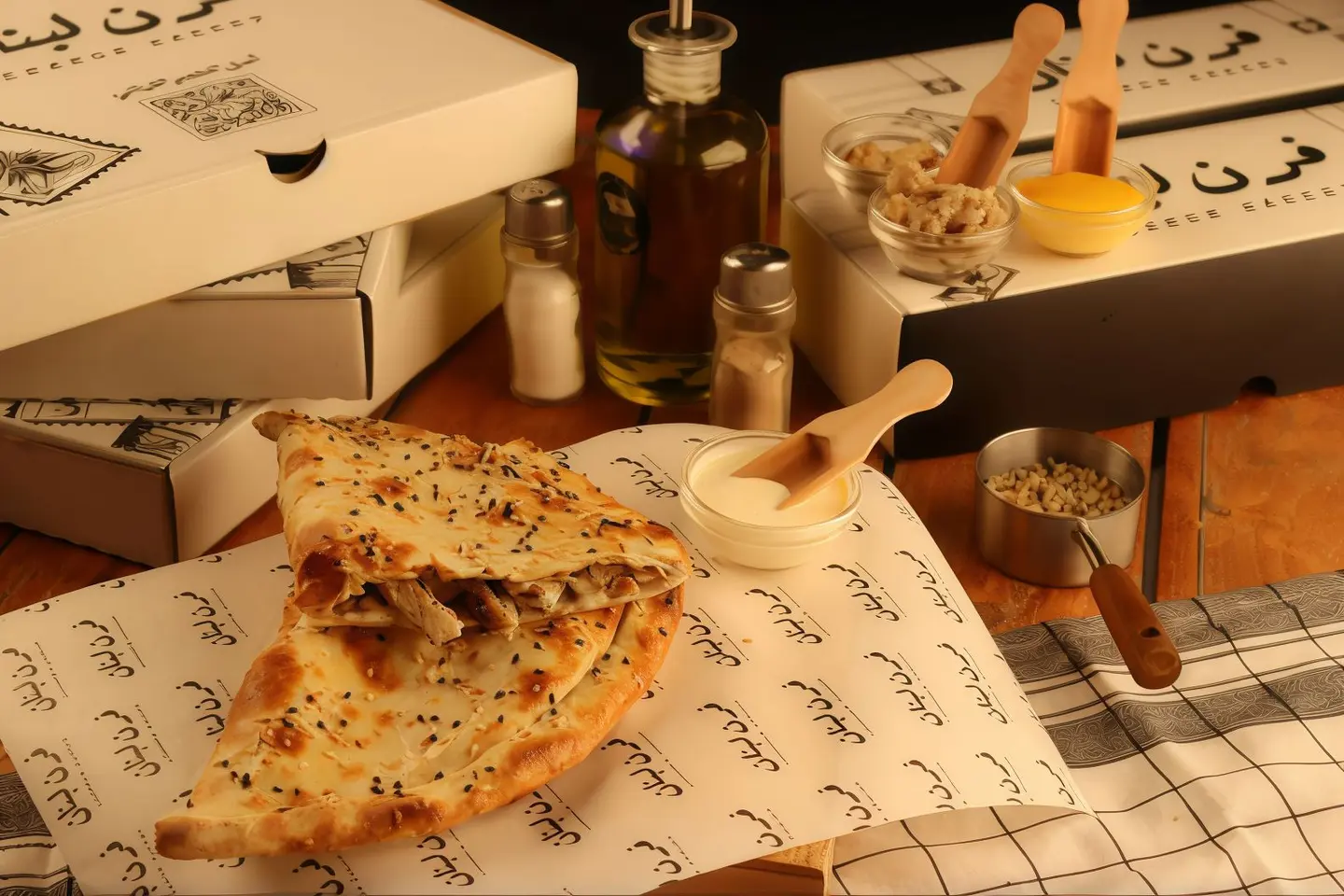 عروسة شاورما دجاج باللبناني