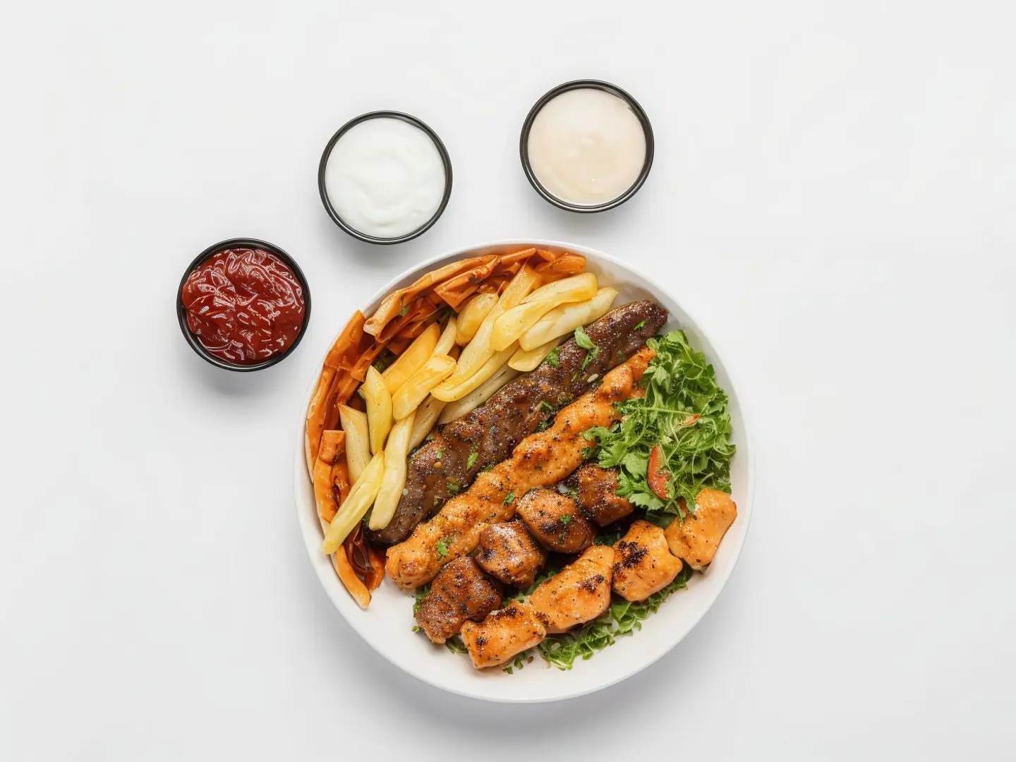 نفر مشكل لحم دجاج