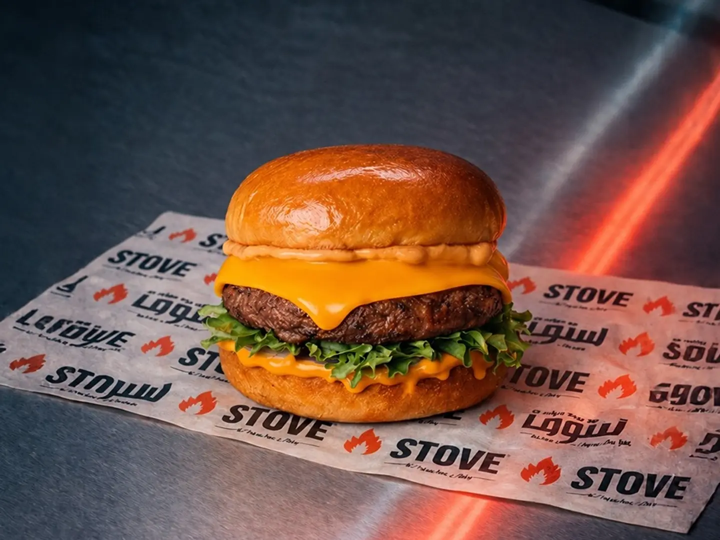 Charcoal Beef Burger