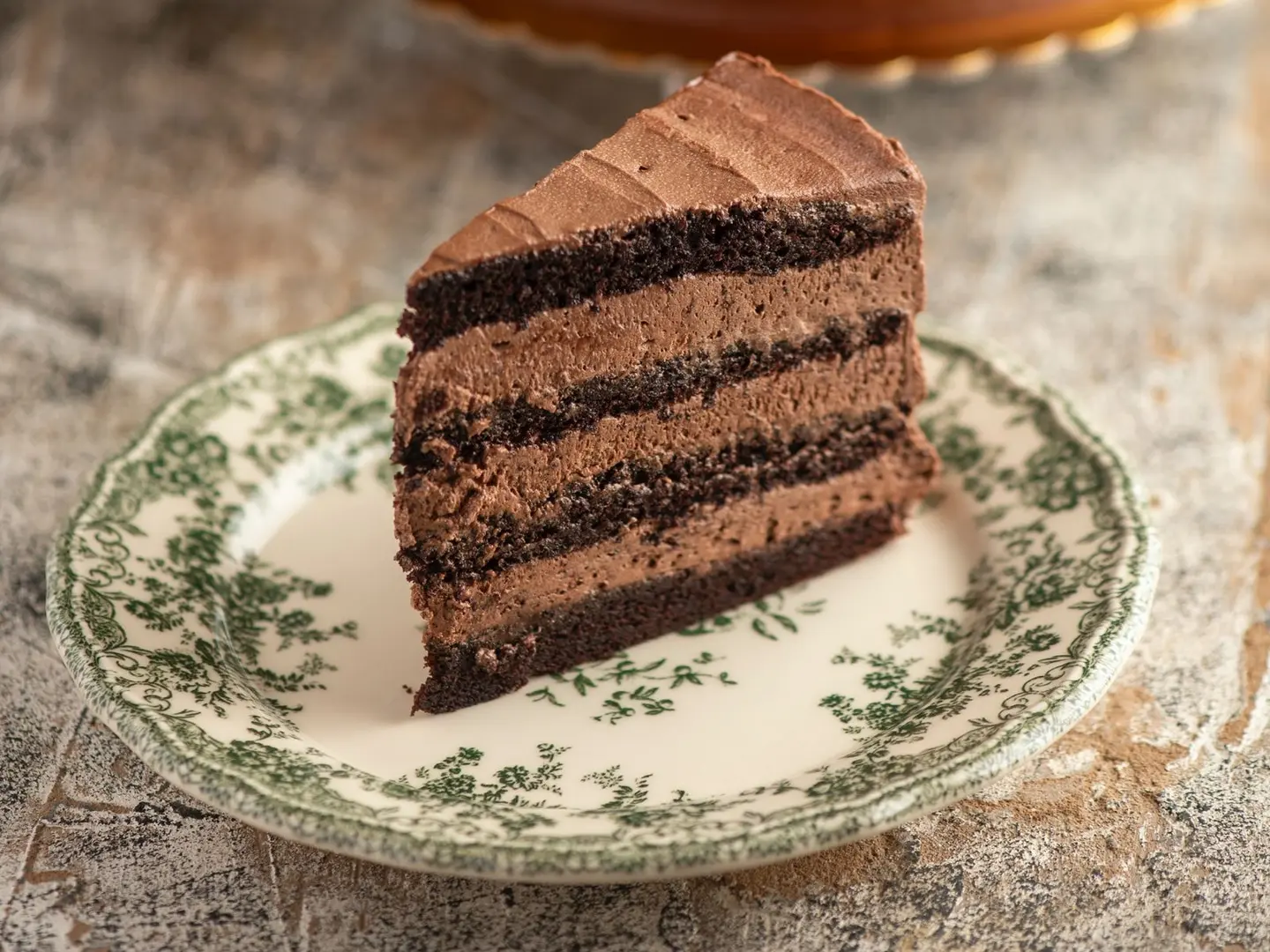 Chocolate Cake Slice