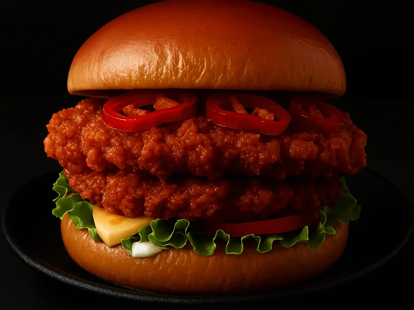 دجاج النار الخاص المخفي