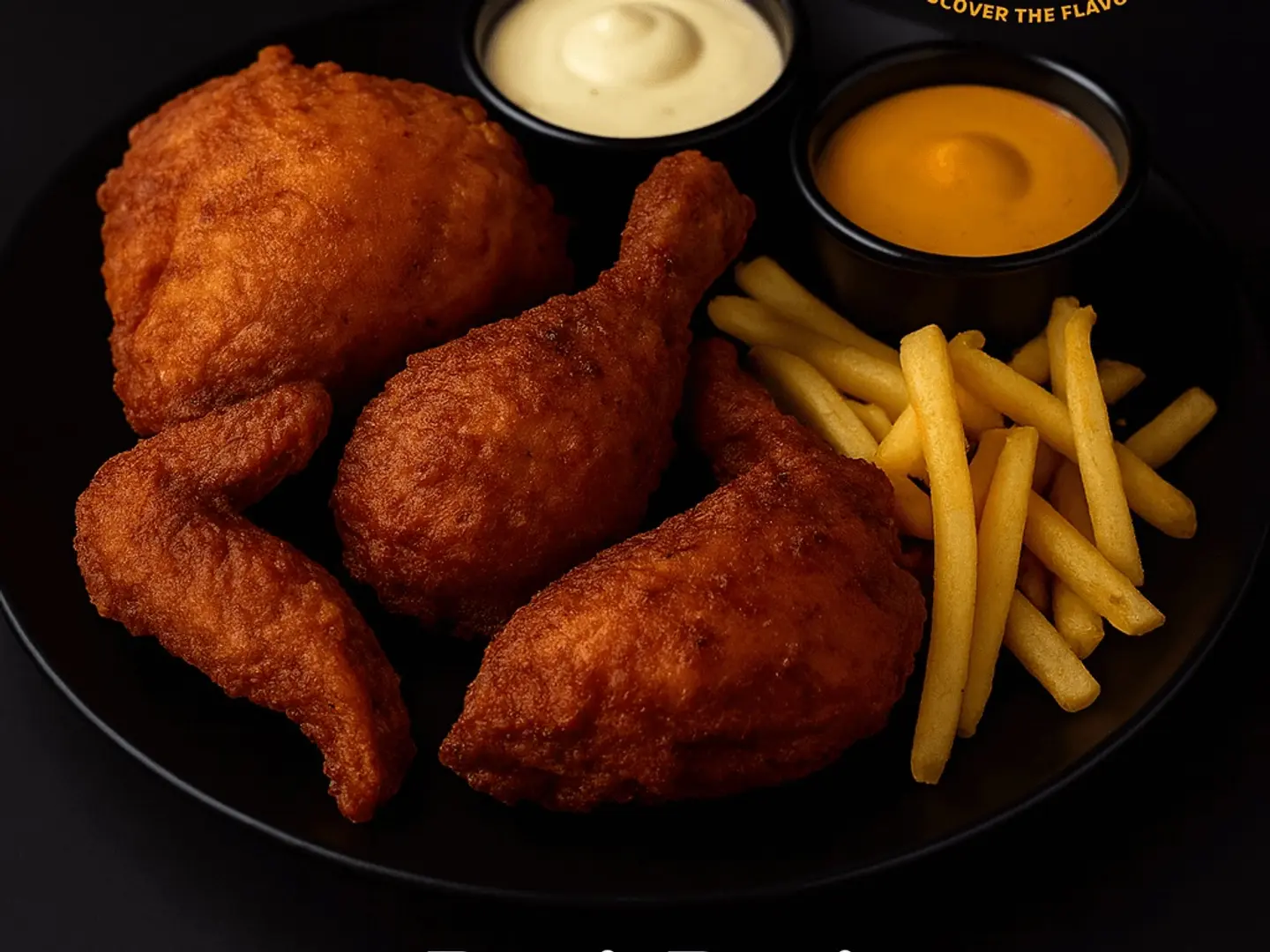 دجاج كراون كرانش بيري بيري (حار)