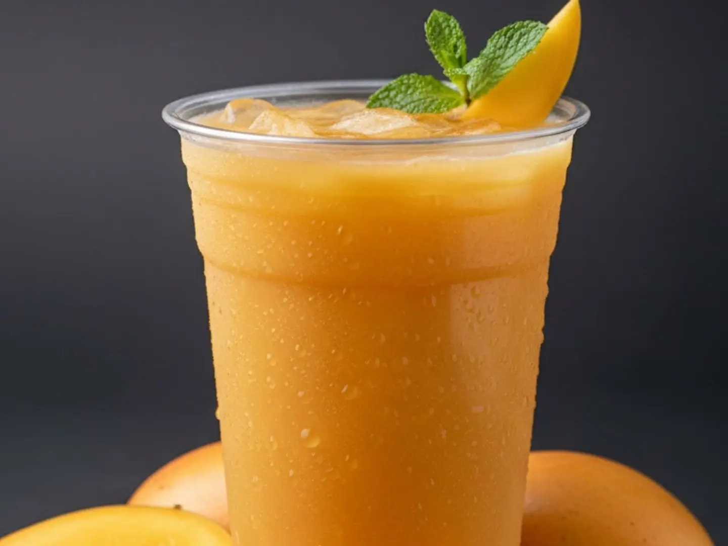 عصير مانجو طازج (كبير)