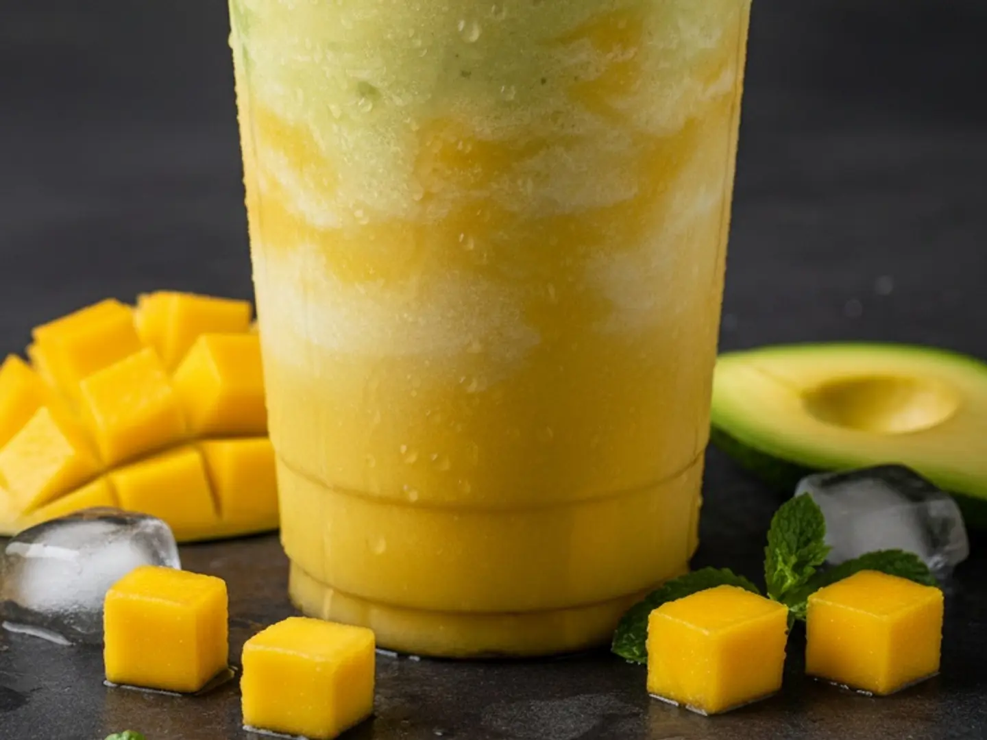 أفوكادو مع مزيج المانجو (كبير)